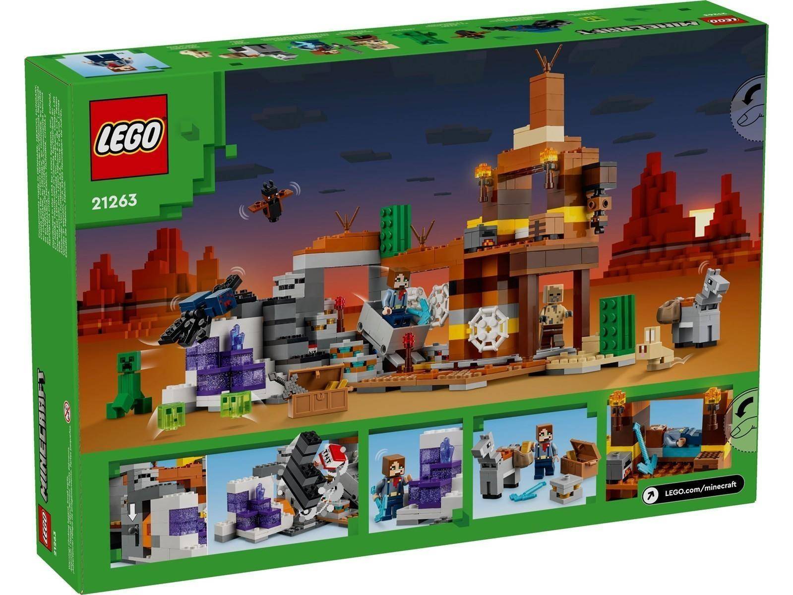 LEGO® Minecraft™ 21263 Die Mine in den Badlands
