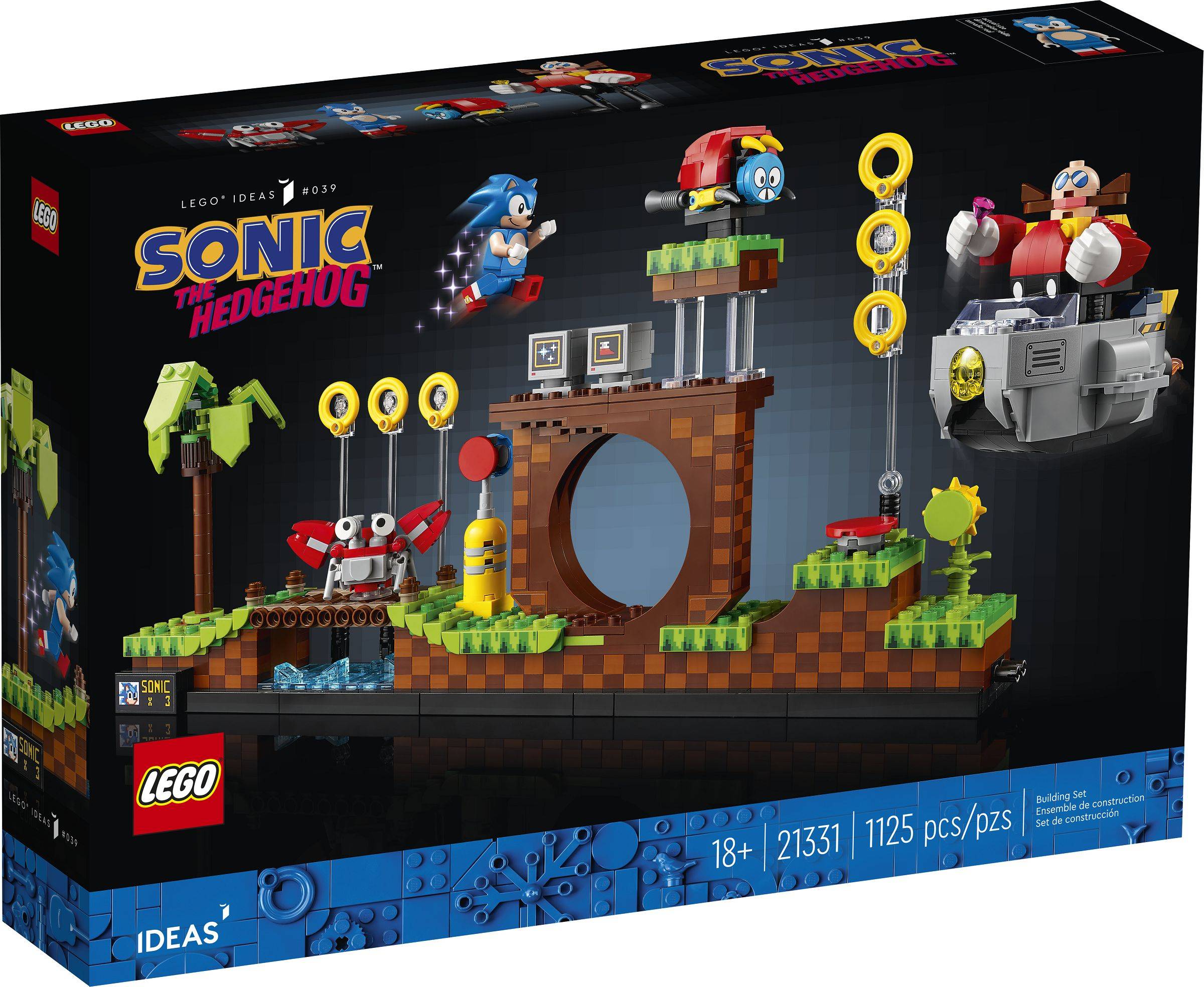 LEGO® Ideas 21331 Sonic the Hedgehog™ – Green Hill Zone