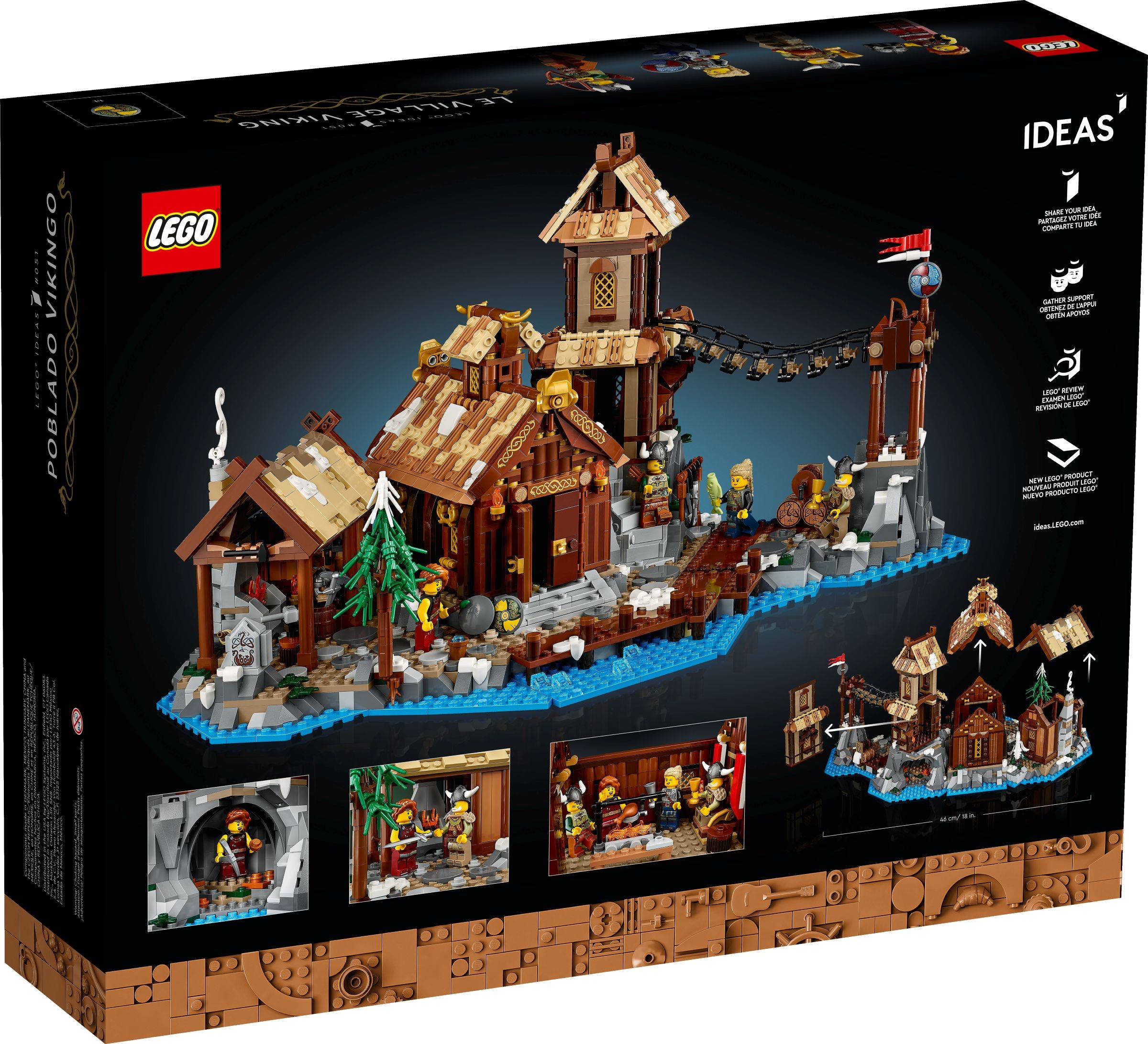 LEGO® Ideas 21343 Wikingerdorf