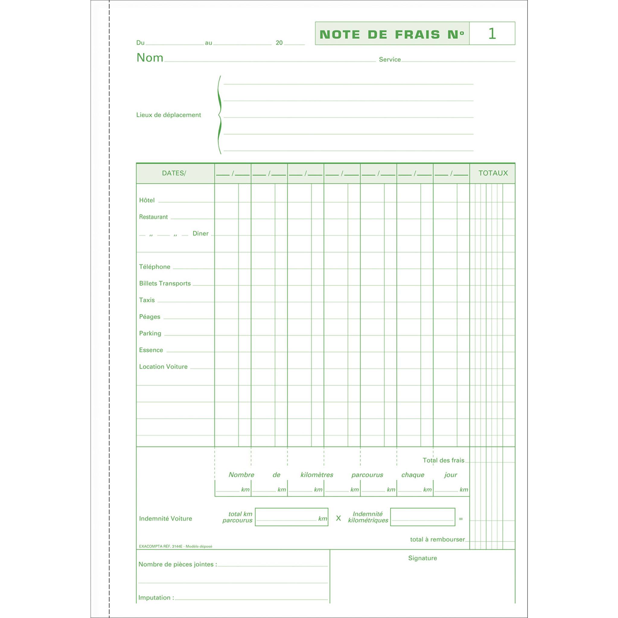 Exacompta 5x TRAVELCOST DUPLI 297X210 CARBON. 50 S. - 3144E