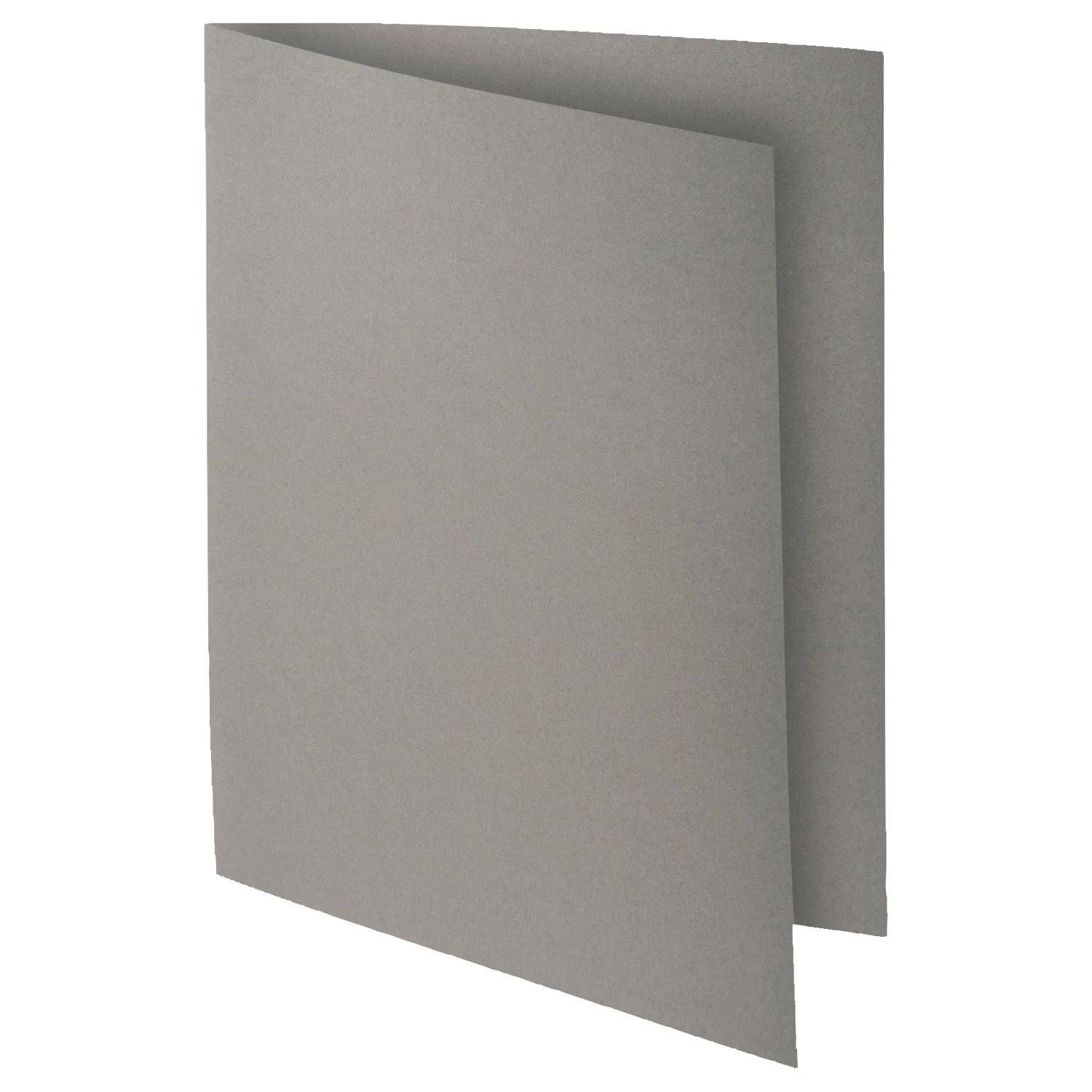 Exacompta 10x 10er Packung ROCK''S 210 24x32cm - Grau 217109E