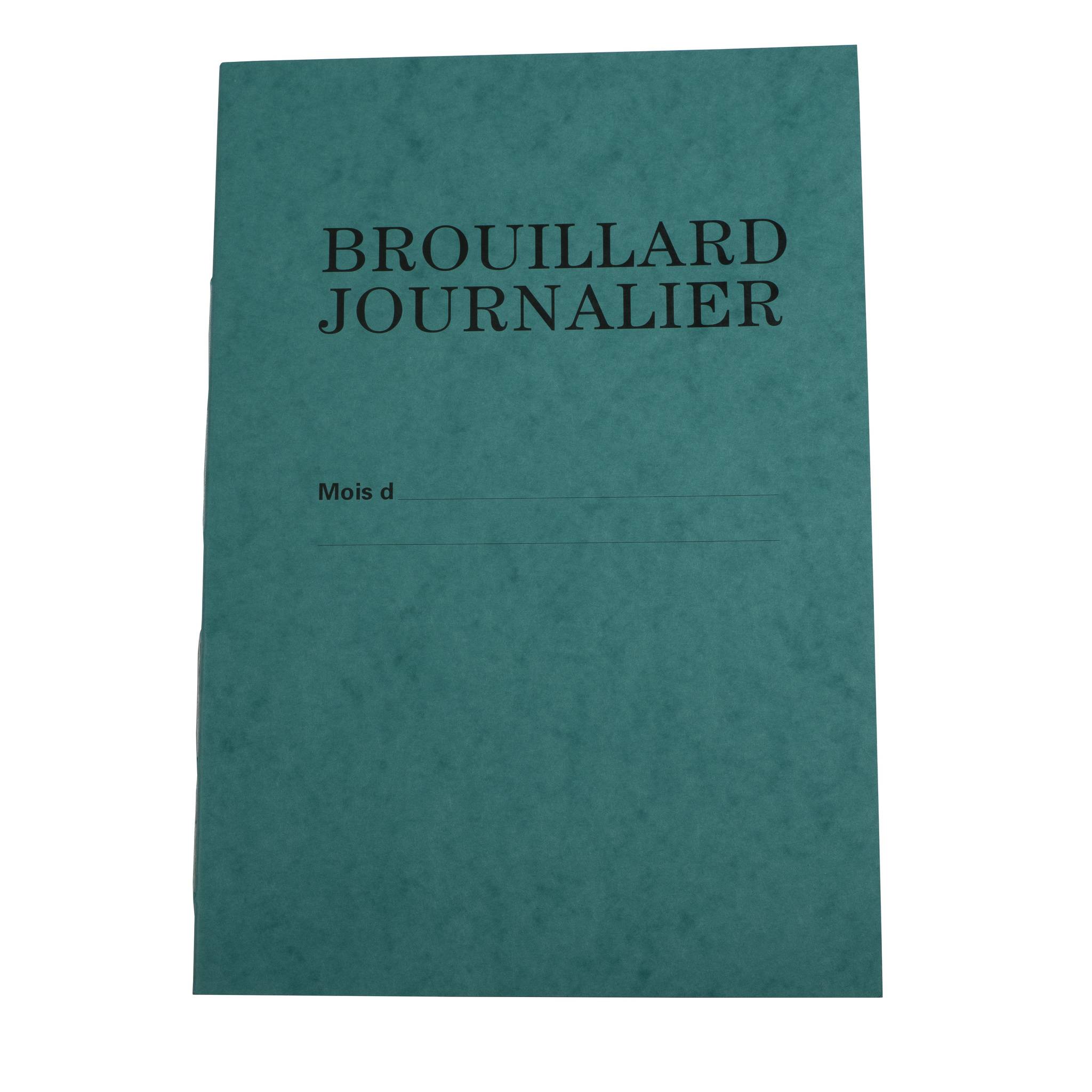 Exacompta 10x BROUILLARD JOURNALIER 2719,5 40 Seiten - x 10 - 79E