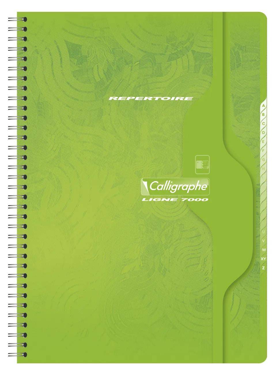 Calligraphe 5x Adressverz A4 90Bl kar 70g ws - Sortiert 277C