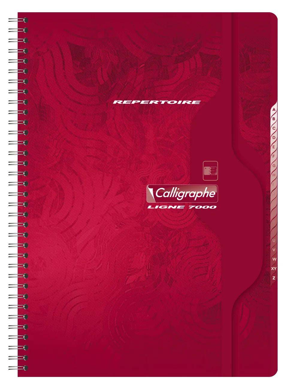 Calligraphe 5x Adressverz A4 90Bl kar 70g ws - Sortiert 277C