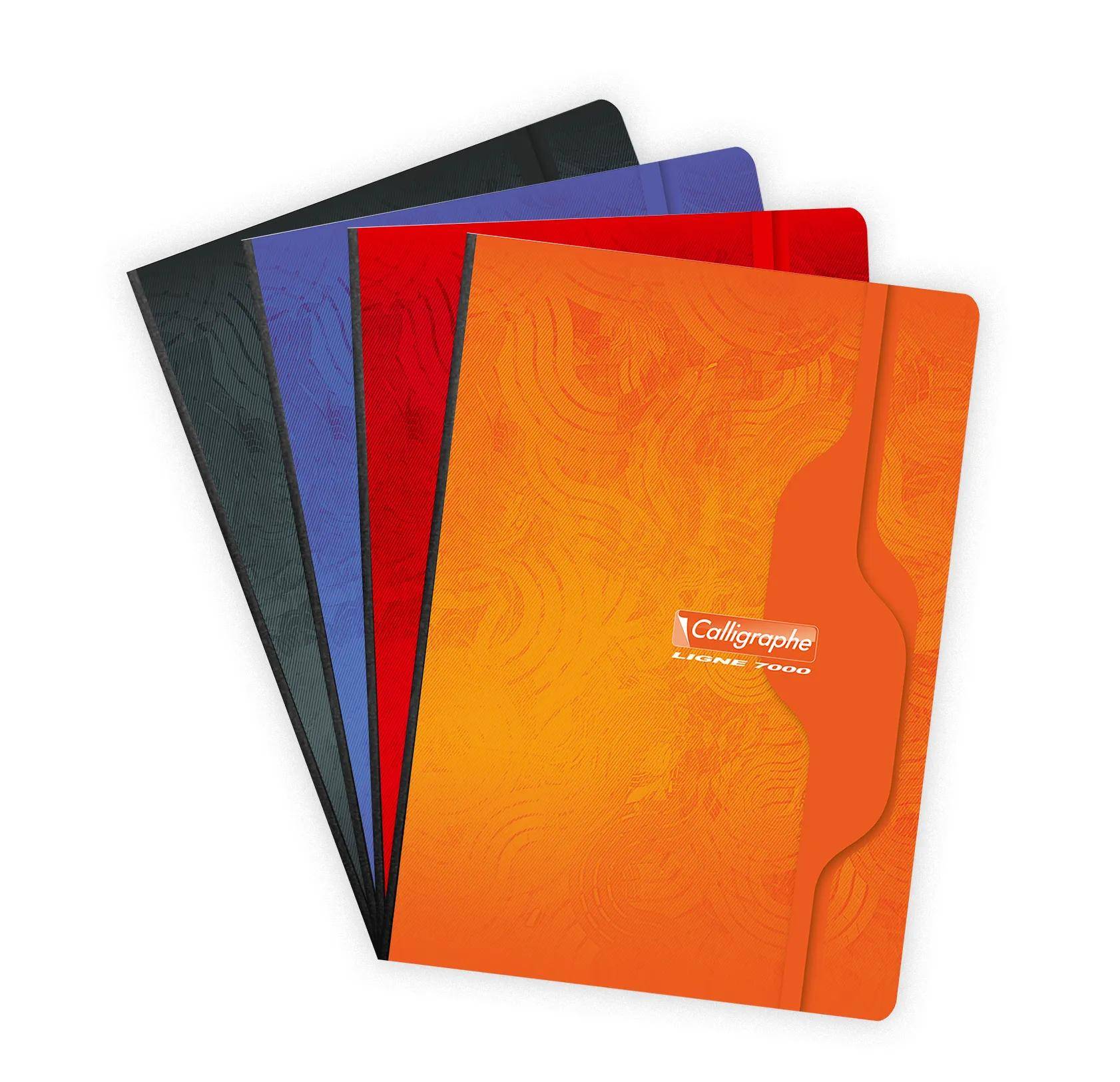 Calligraphe 5x Kladde A4/96 Bl -70g frz. Linieatur - Sortiert 2272C