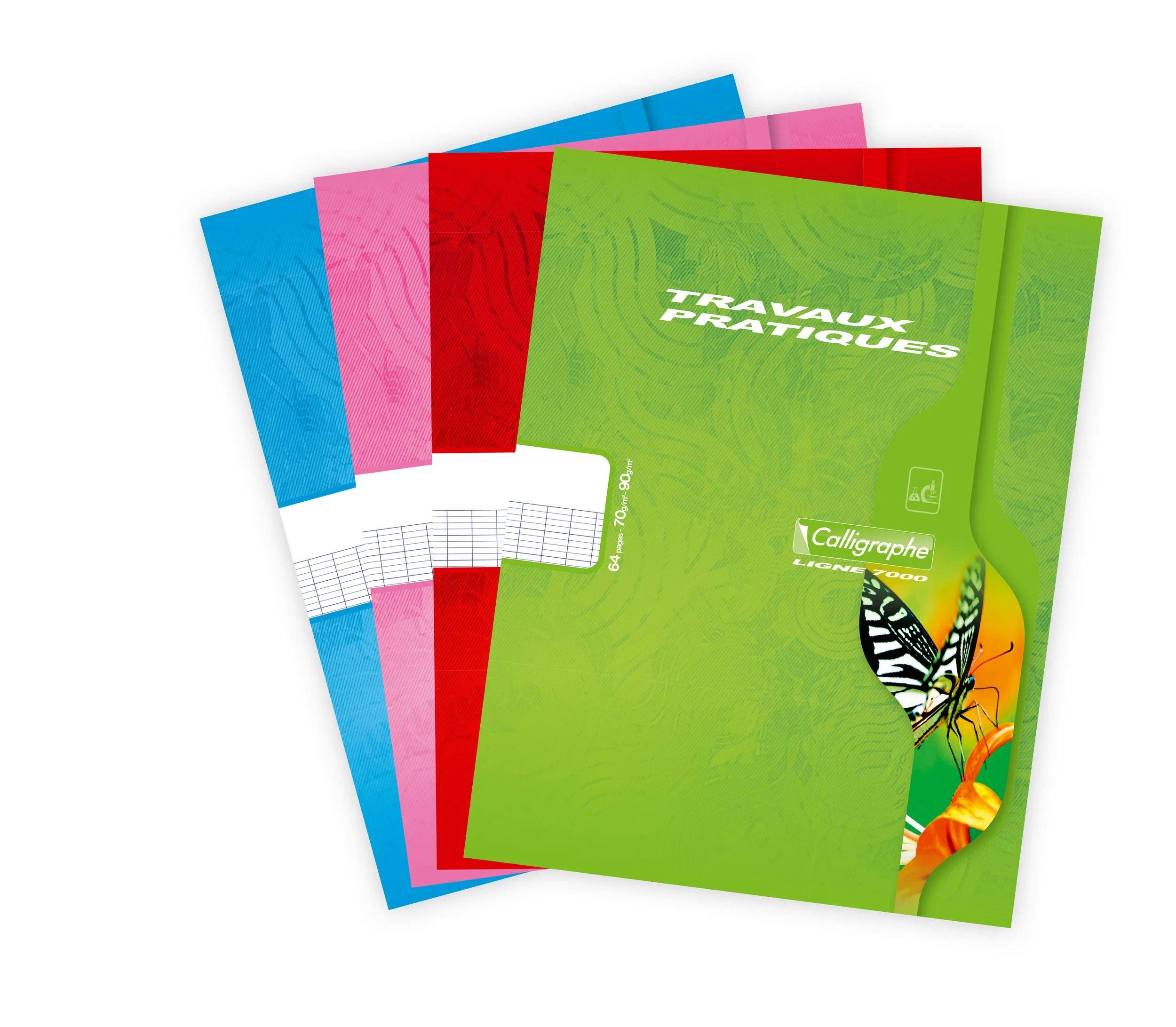 Calligraphe 10x KURSUS BLOCK A4 100 Blatt KARIERT - Sortiert 2573C