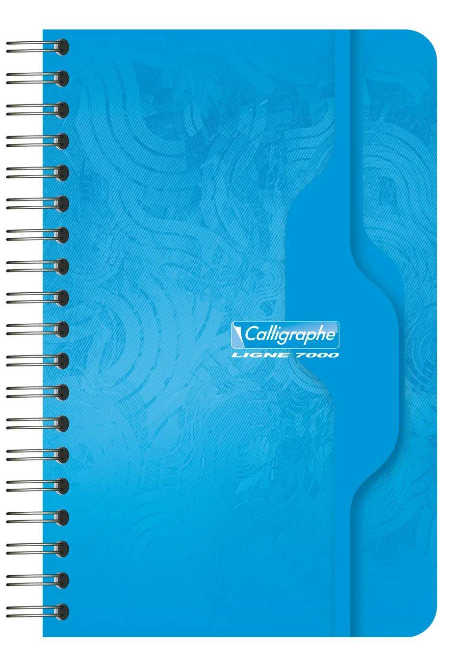 Calligraphe 10x Notizbuch Drahtbindung 50bl 70g Q.5x5 - Sortiert 76C