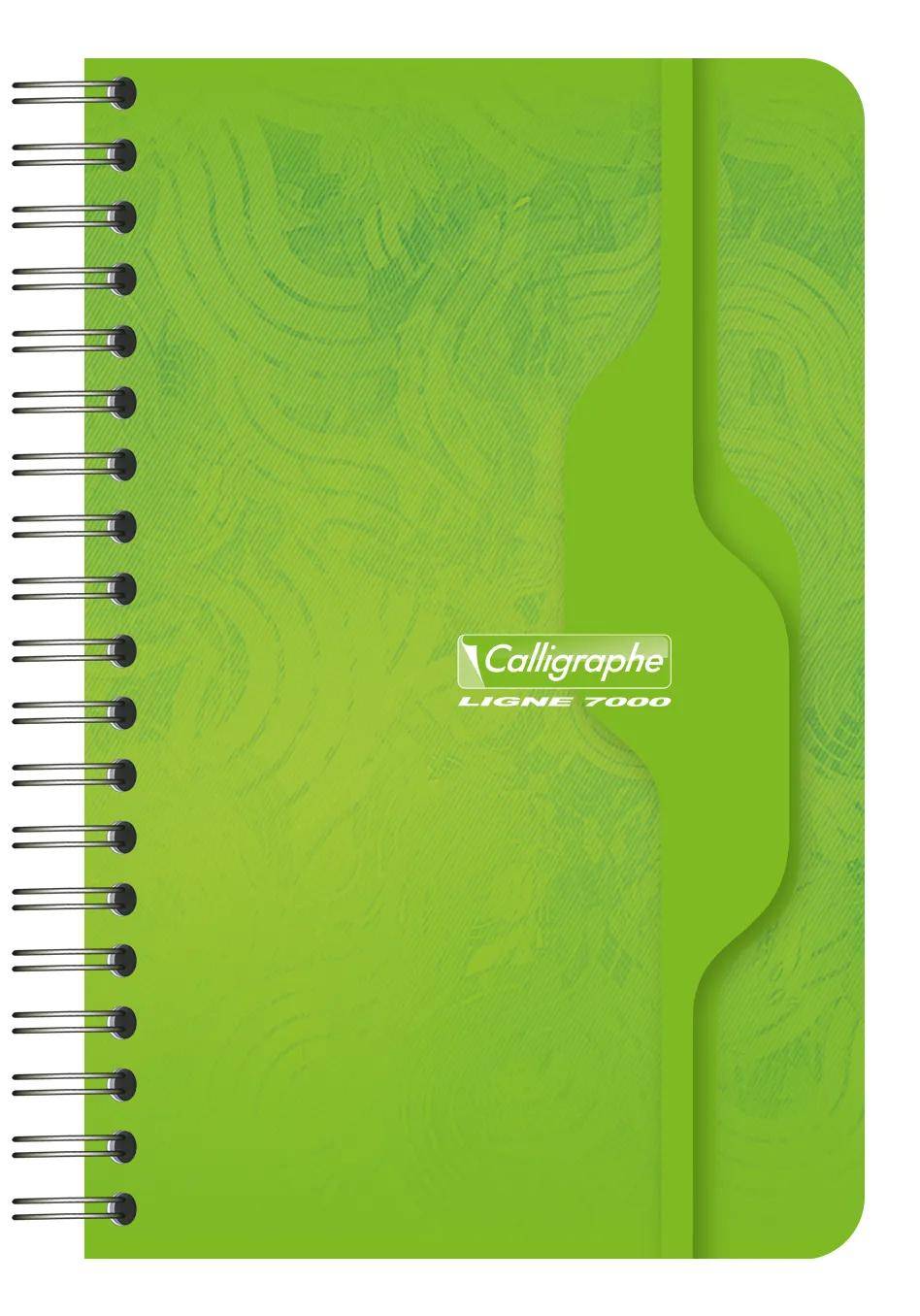 Calligraphe 10x Notizbuch Drahtbindung 50bl 70g Q.5x5 - Sortiert 76C