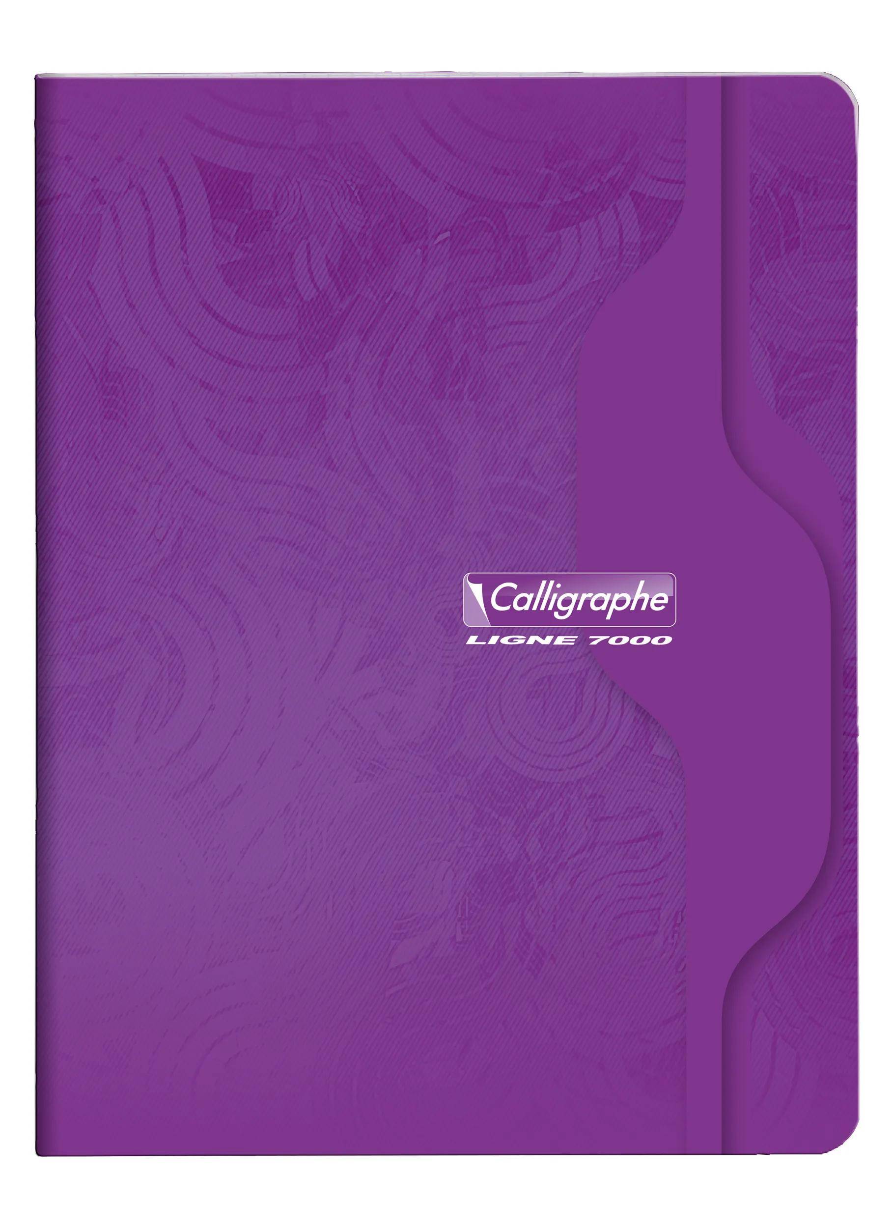 Calligraphe 10x Notizbuch m.Piqué 17X22 70g seyes - Sortiert 7107C