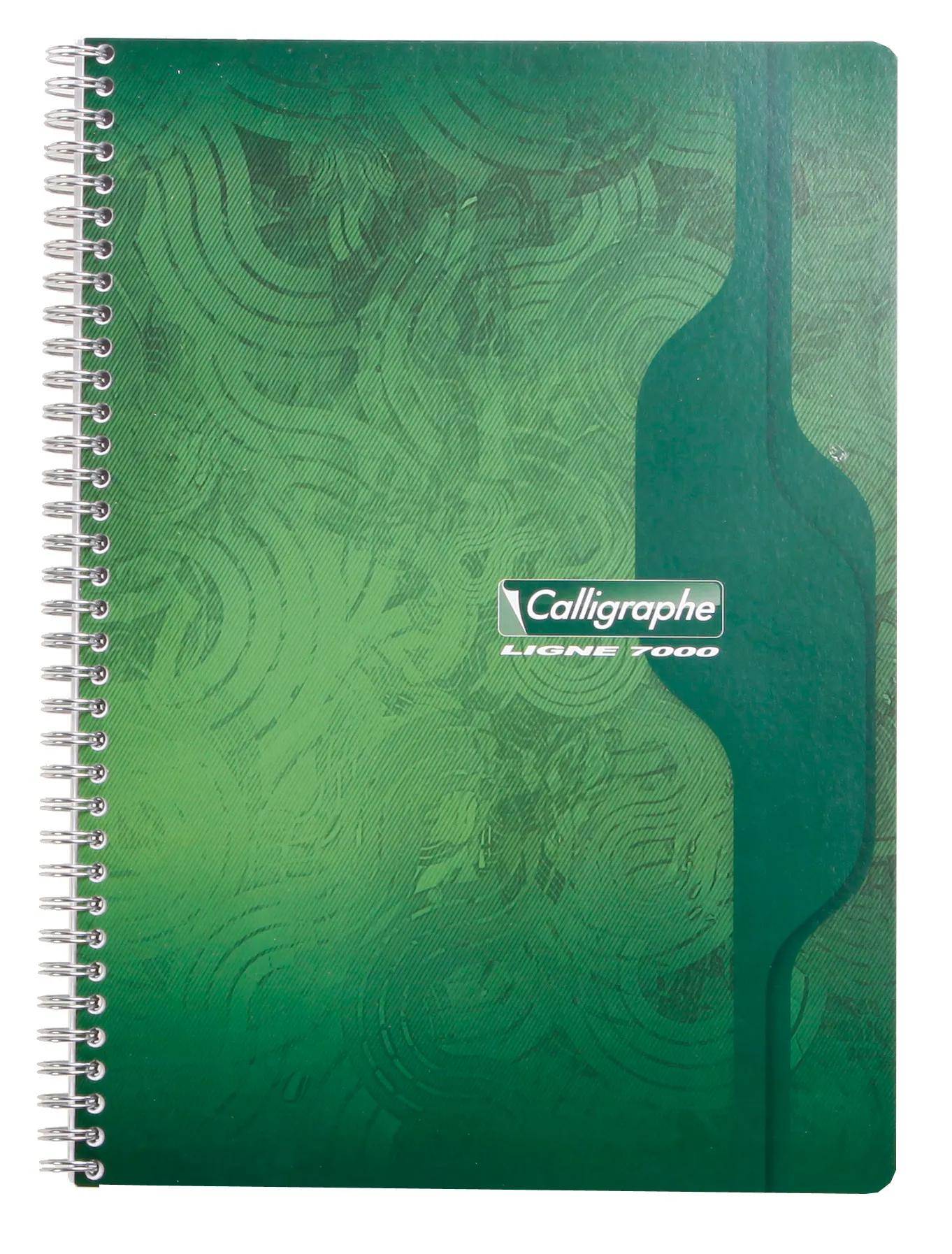 Calligraphe 10x Spiralbücher A4 kariert 50 Blatt 70g - Sortiert 2407C