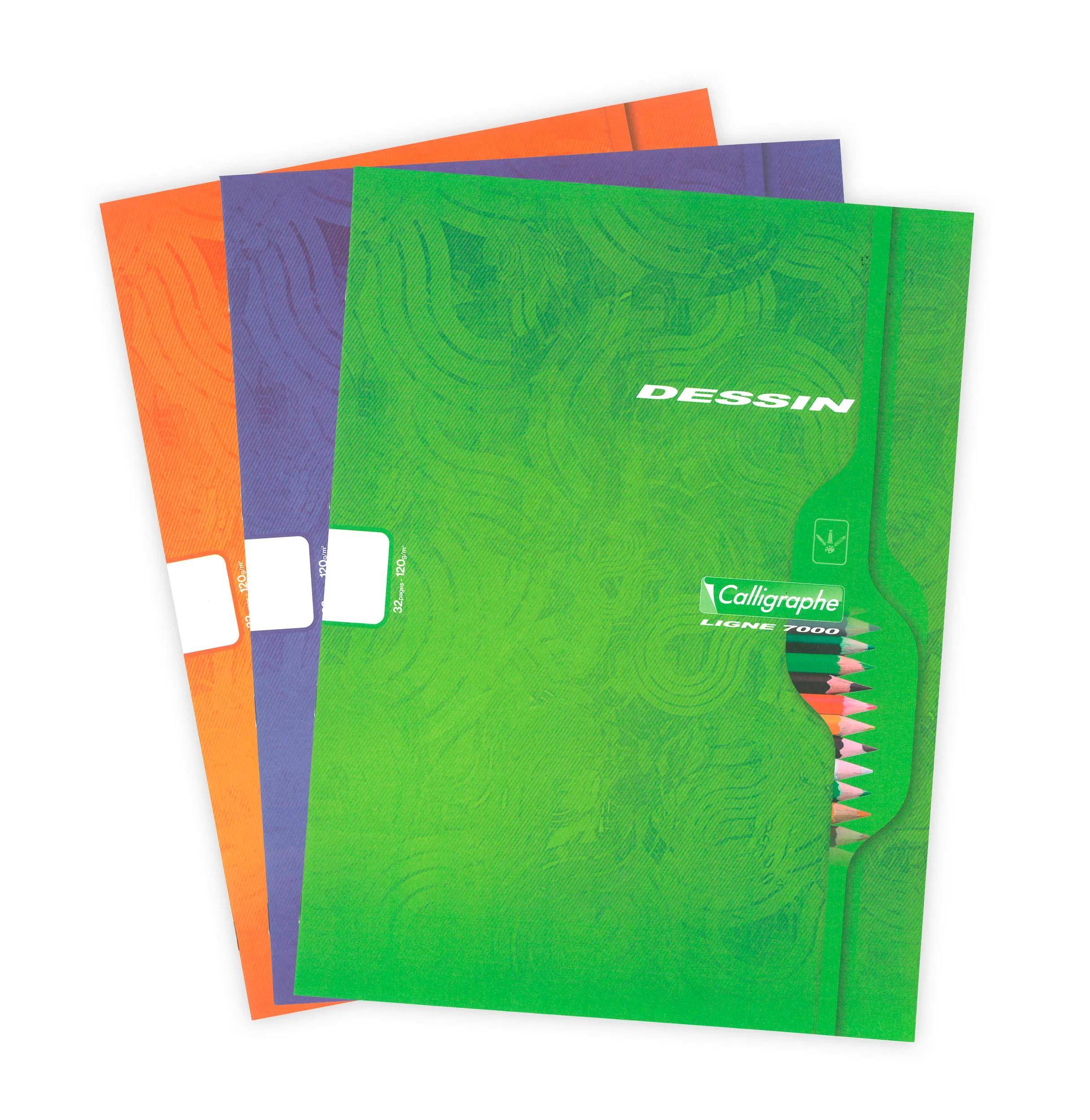 Calligraphe 10x Spiralheft 3D 12X12 100 BL TEDDY - Sortiert 7553C