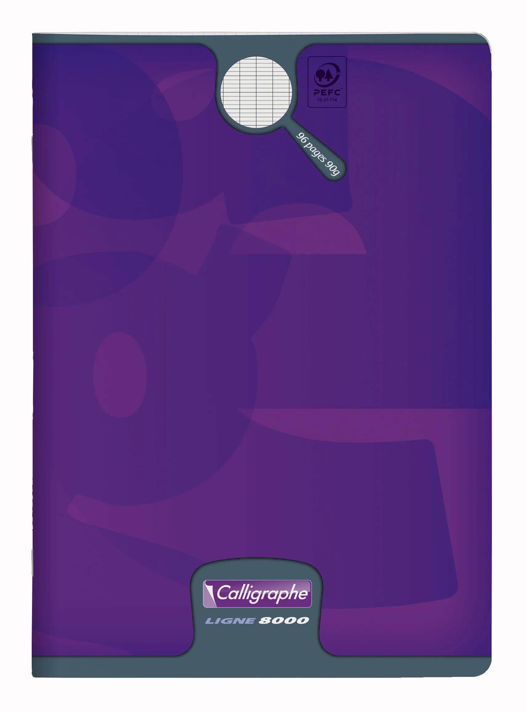 Calligraphe 10x Heft Calligraph A4 90g 48 Bl kariert - Sortiert 108735C