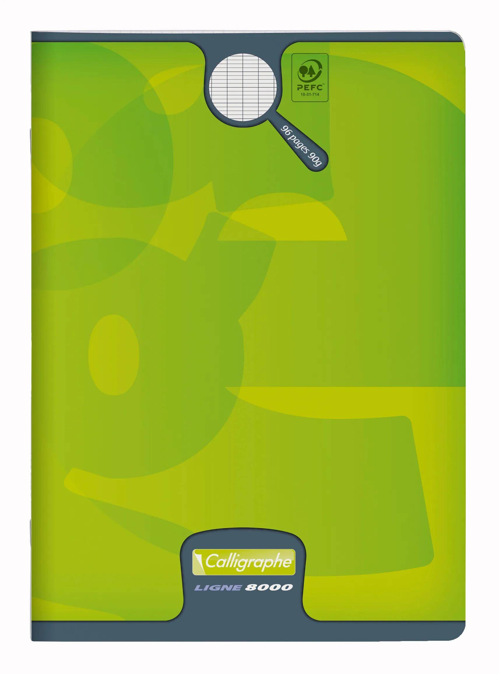 Calligraphe 10x Heft Calligraph A4 90g 48 Bl kariert - Sortiert 108735C