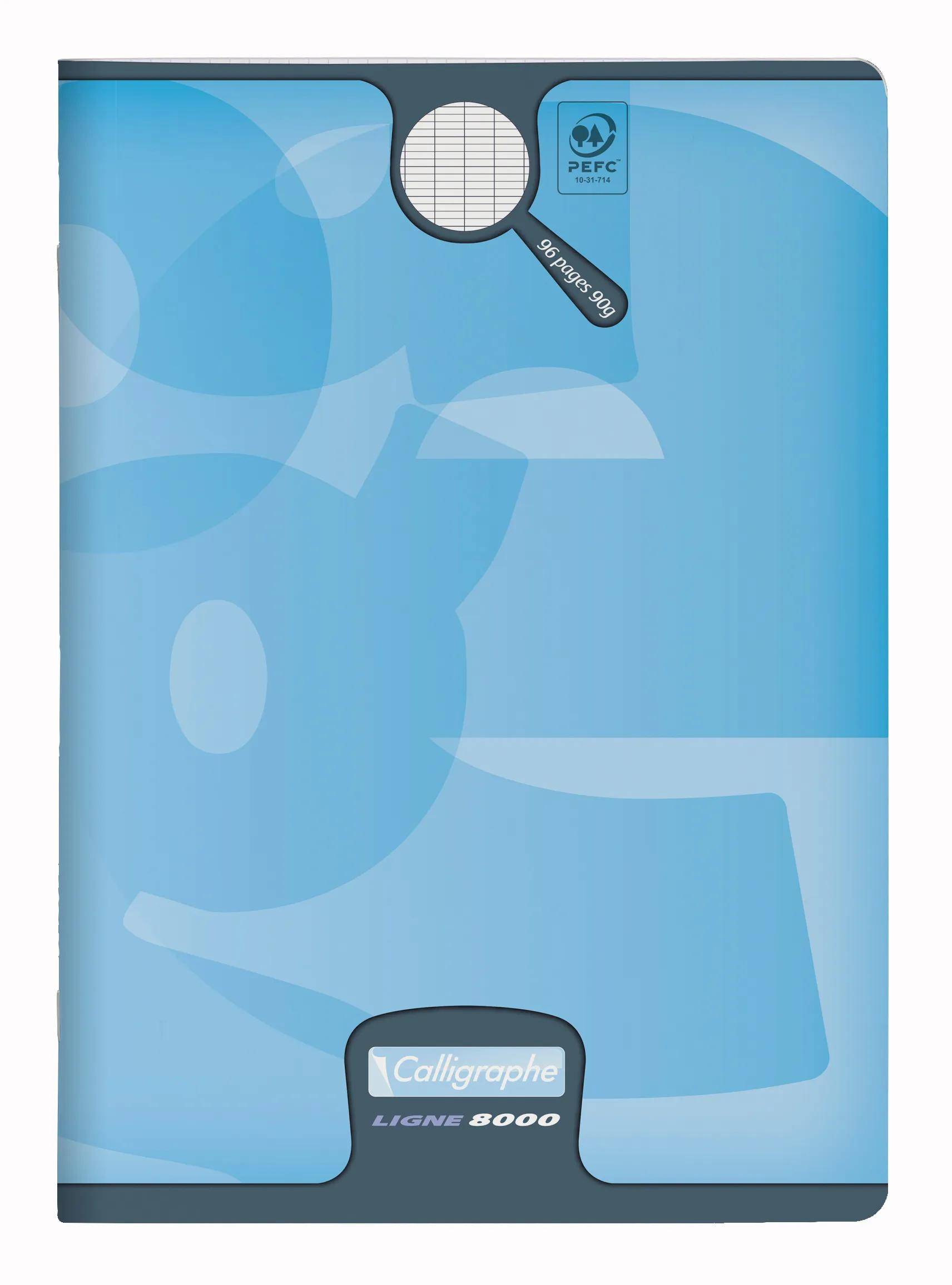 Calligraphe 10x Heft Calligraph A4 90g 48 Bl kariert - Sortiert 108735C