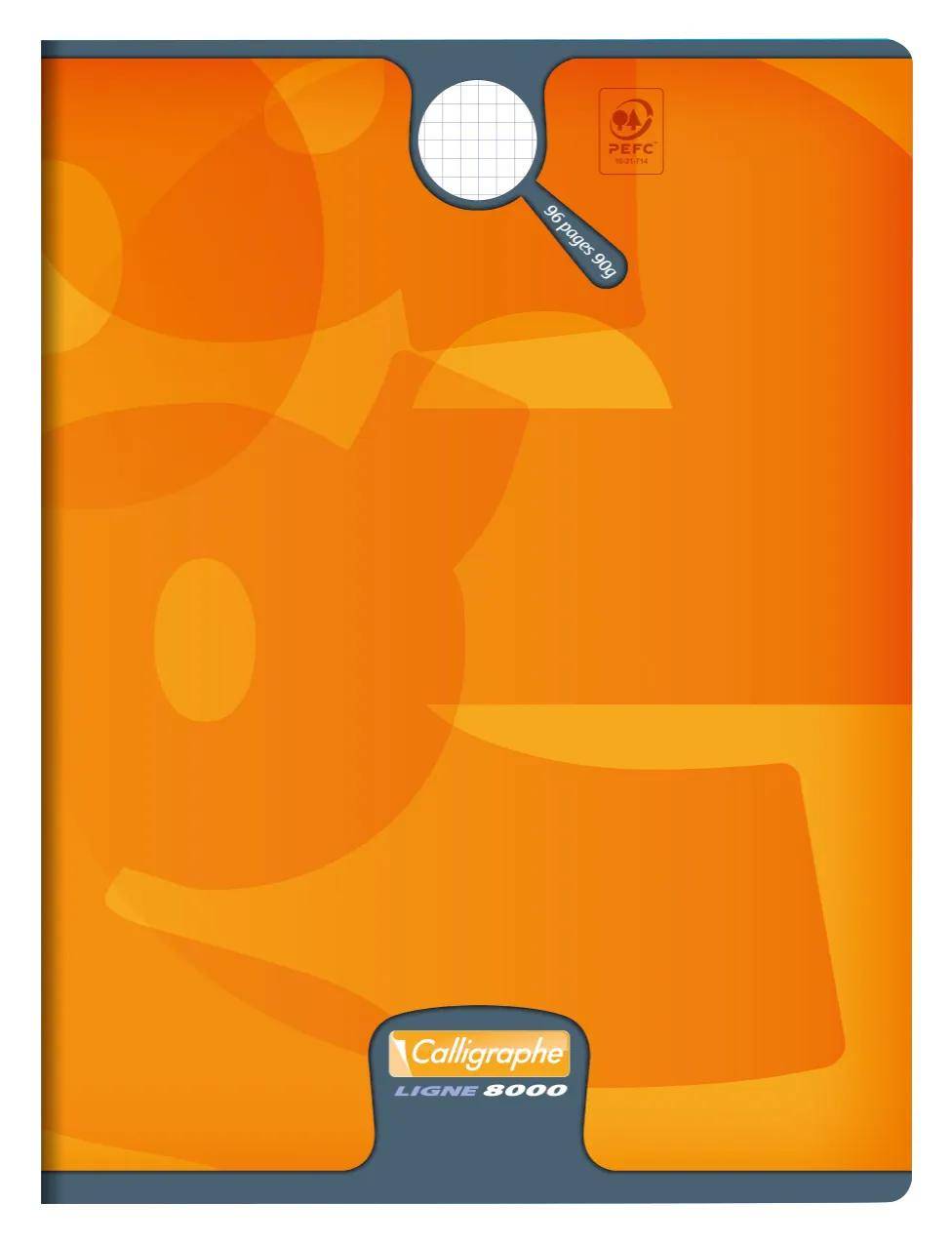 Calligraphe 10x Heft 24x32 96Bl 90g kariert - Sortiert 108795C