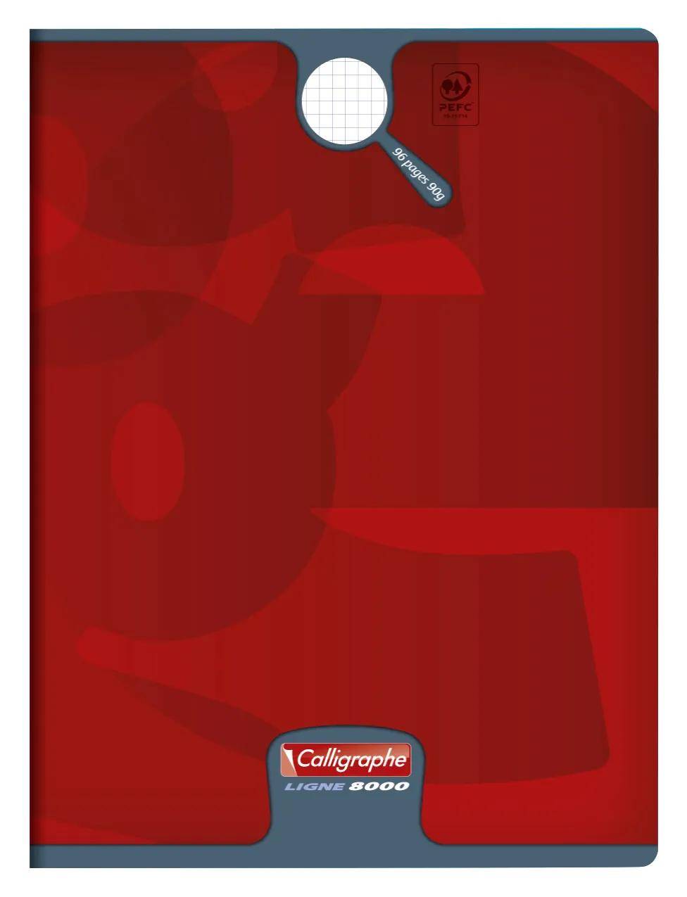 Calligraphe 10x Heft 24x32 96Bl 90g kariert - Sortiert 108795C