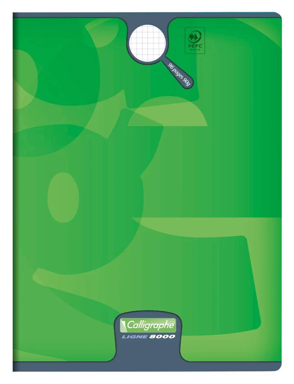 Calligraphe 10x Heft 24x32 96Bl 90g kariert - Sortiert 108795C