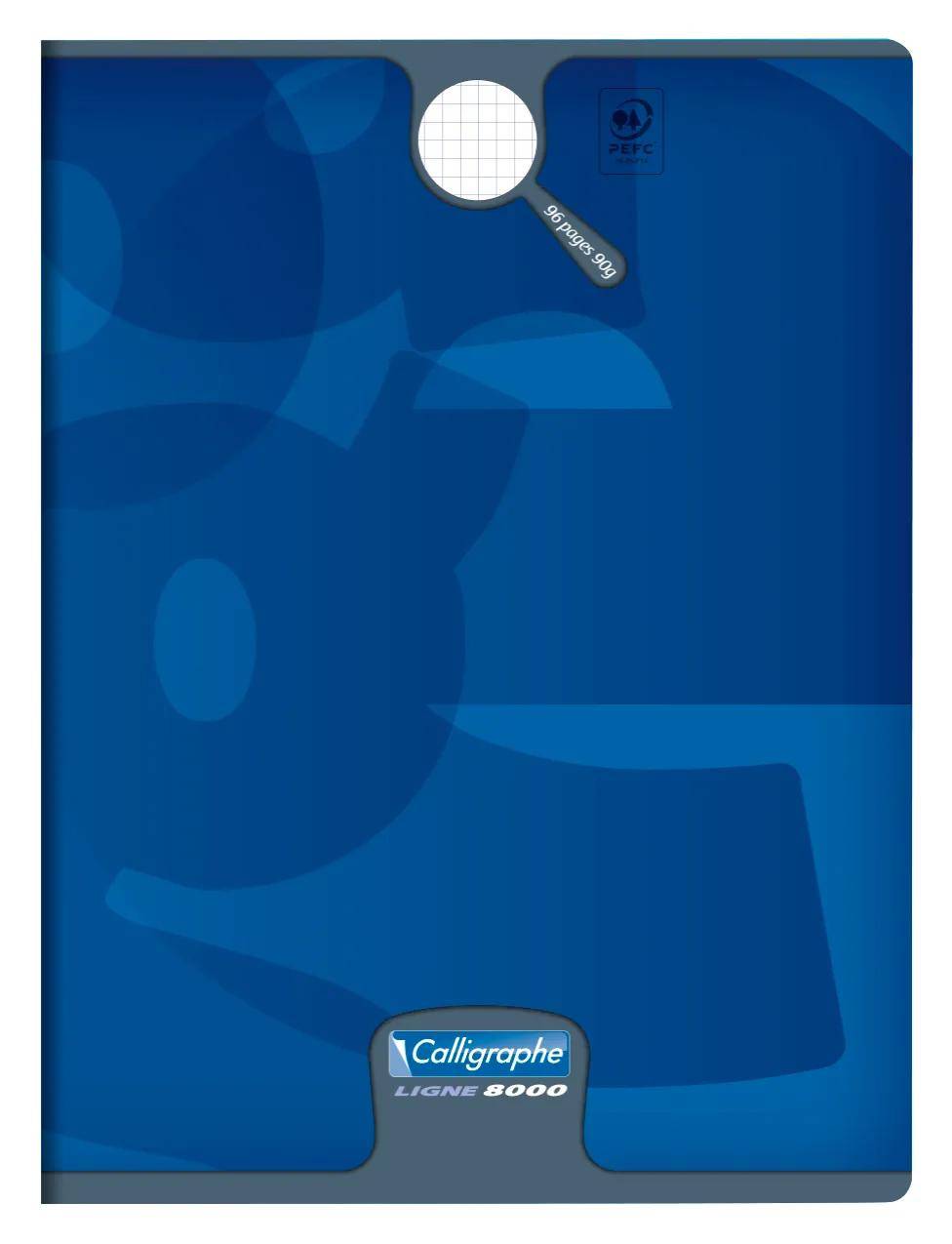 Calligraphe 10x Heft 24x32 96Bl 90g kariert - Sortiert 108795C