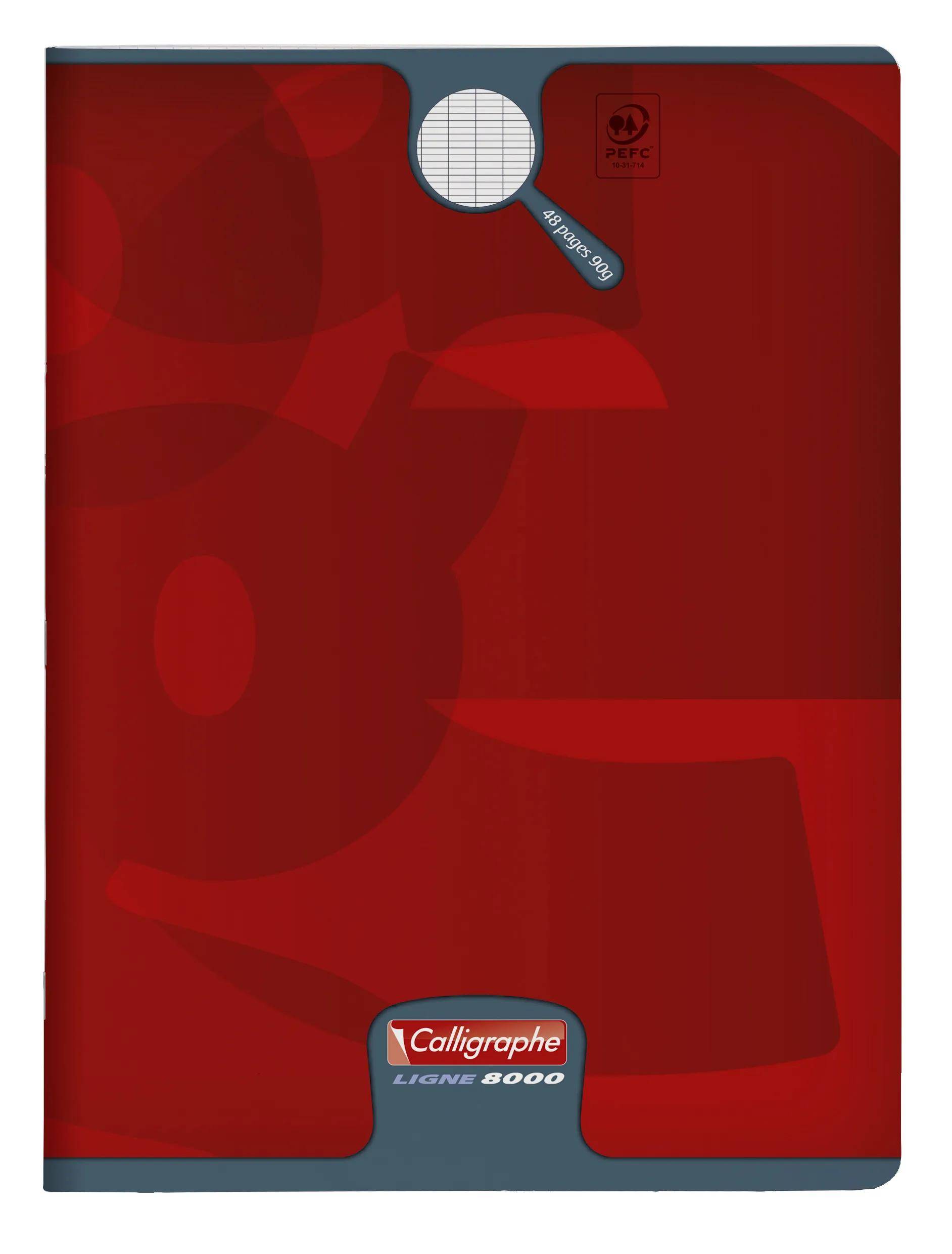 Calligraphe 10x Hefte 24x32 24Bl 90g frz. Lin sort - Sortiert 108792C