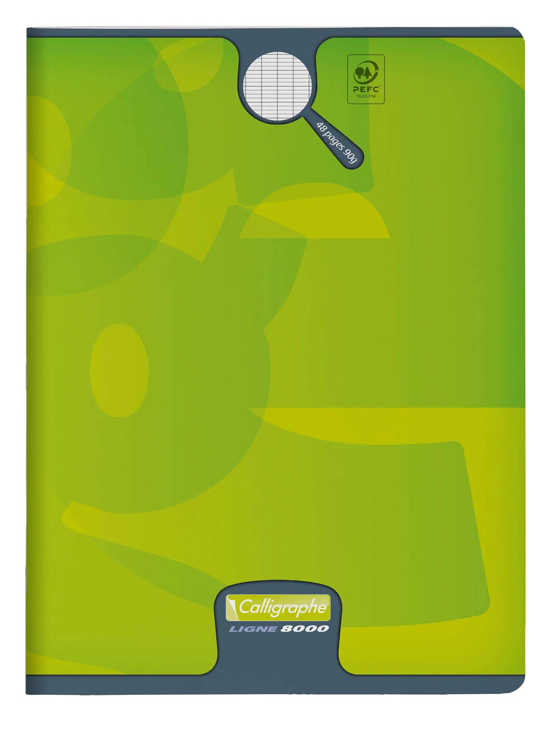 Calligraphe 10x Hefte 24x32 24Bl 90g frz. Lin sort - Sortiert 108792C