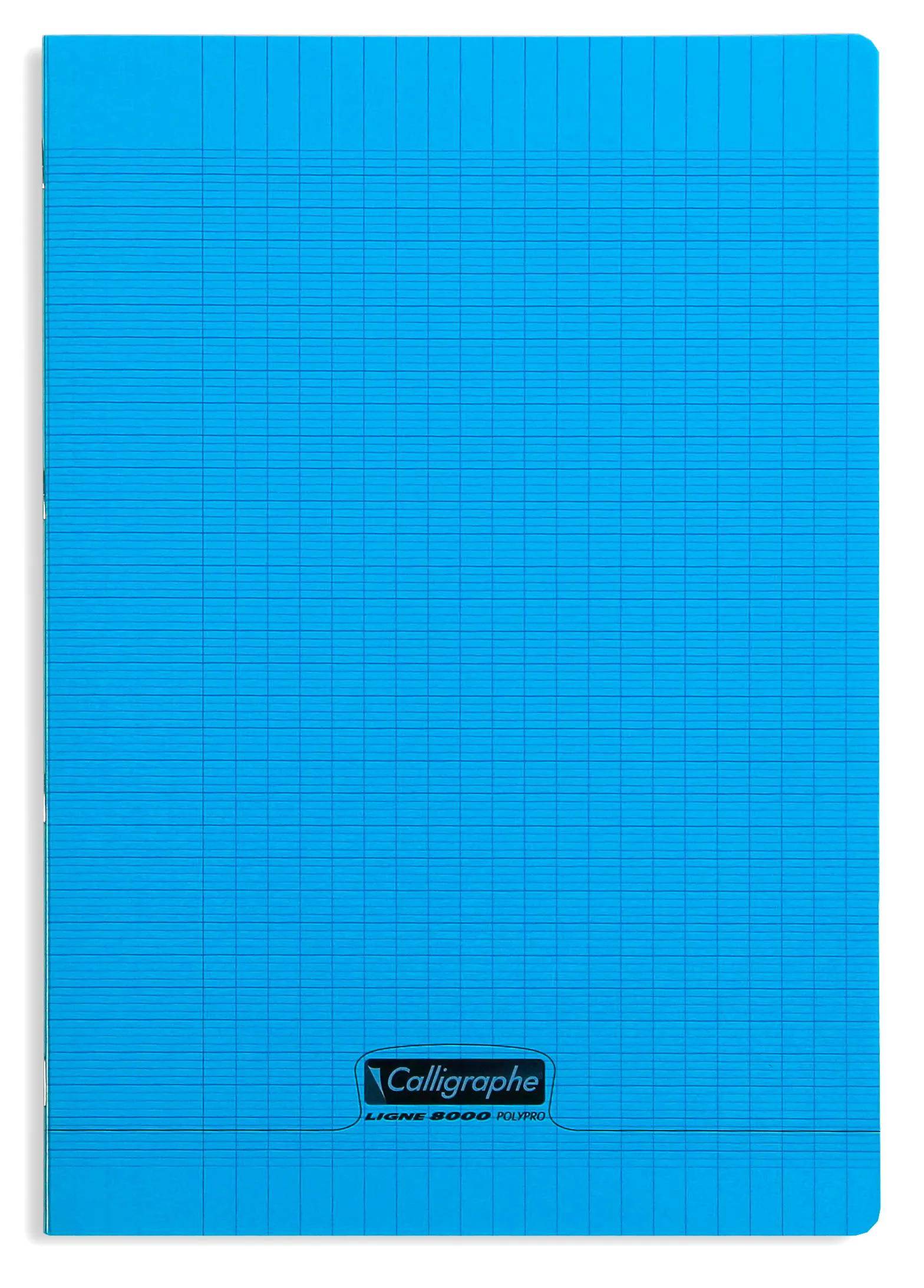 Calligraphe 10x Heft 48Bl A4 90g frz. Lin. PP Blau - Blau 18132C