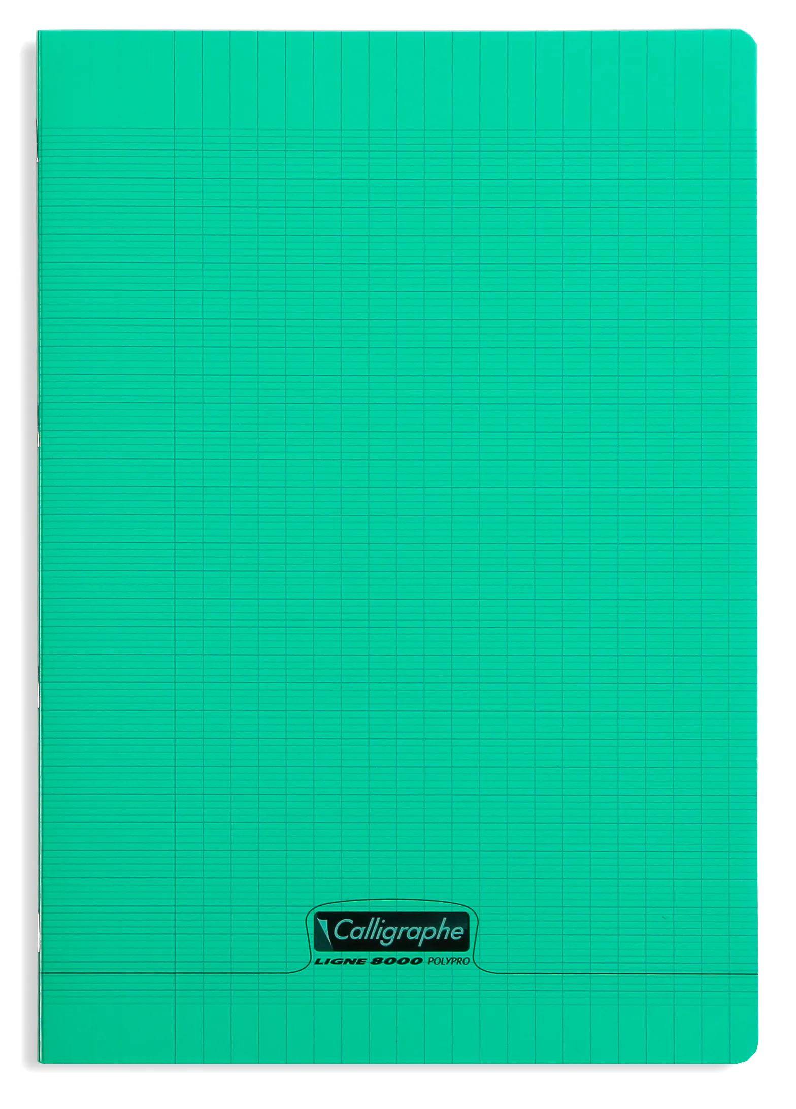 Calligraphe 10x Heft 48Bl A4 90g frz. Lin. PP grün - Grün 18135C
