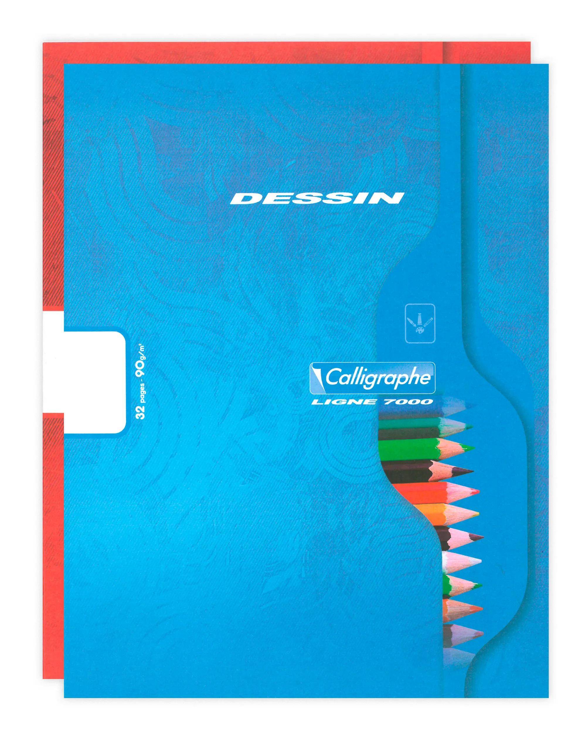 Calligraphe 15x Zeichenblock 16 Blatt 17 x 22 90g - Sortiert 7551C