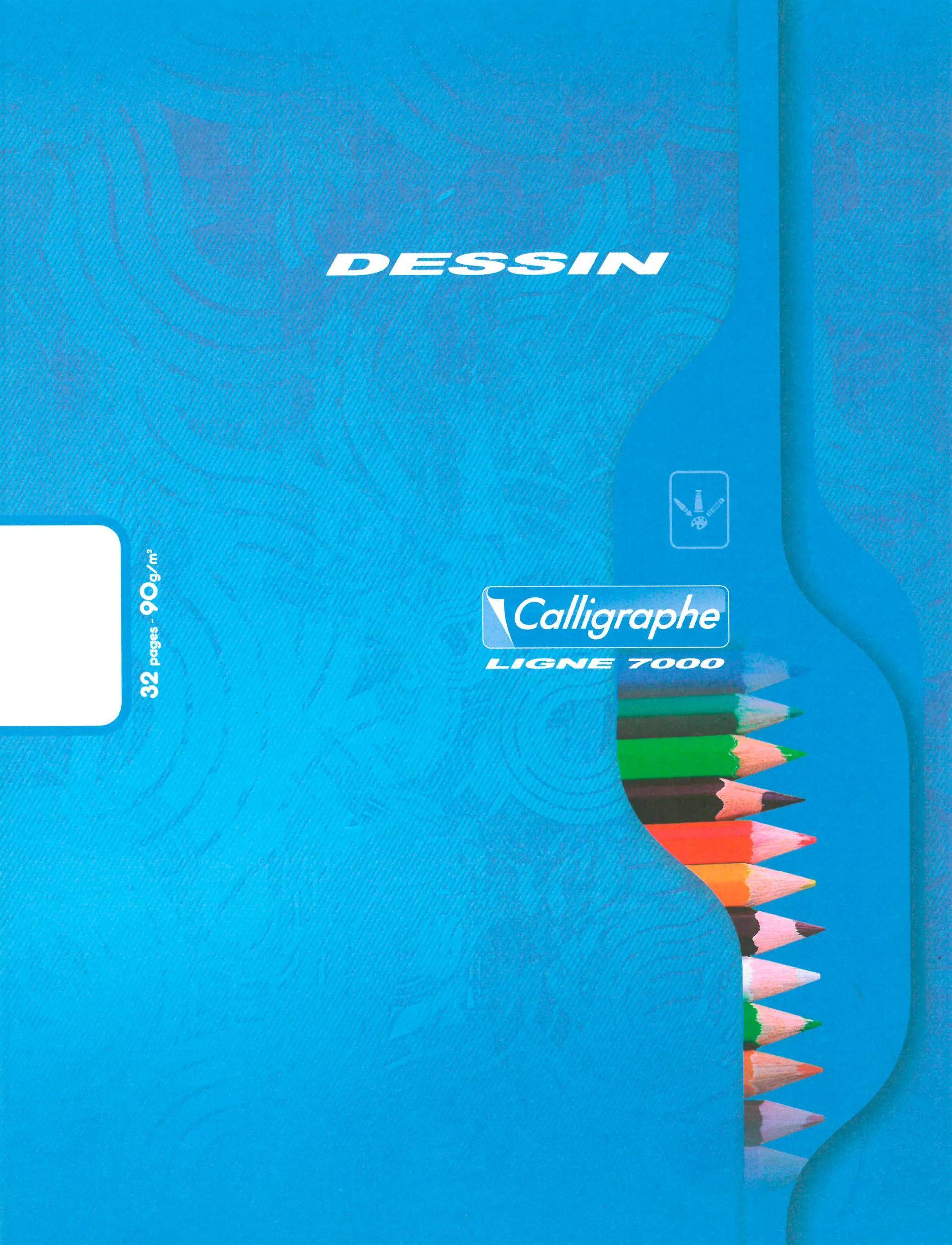 Calligraphe 15x Zeichenblock 16 Blatt 17 x 22 90g - Sortiert 7551C