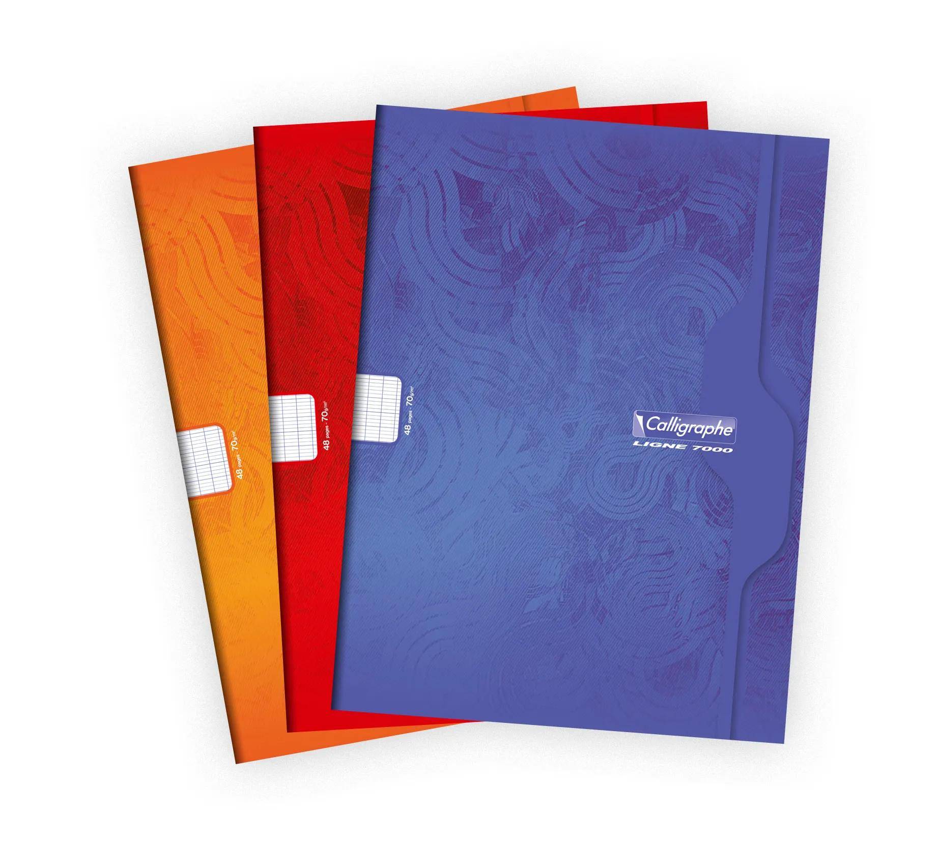 Calligraphe 20x Heft 24x32/24Bl 70g franz.-Lin - Sortiert 7483C