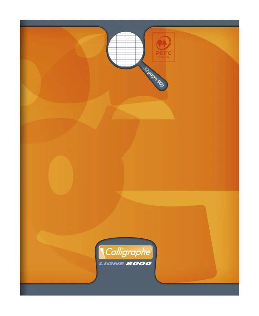 Calligraphe 20x Schulheft 8000 90G FR LINEATUR 16BL - Sortiert 108708C