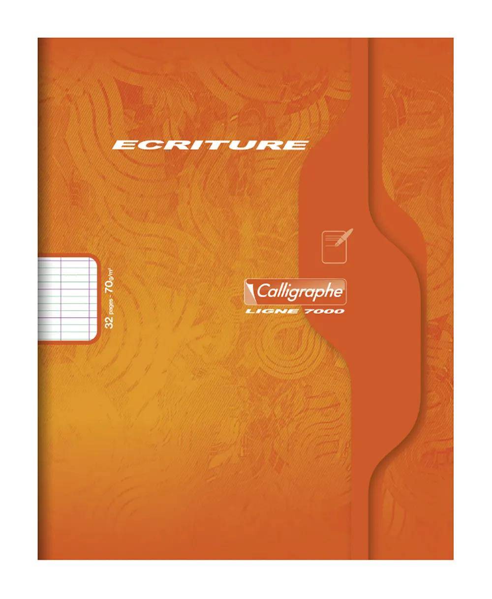 Calligraphe 25x 7000, Schrift 17x22 16bl séyès 3mm 70g - Sortiert 1503C