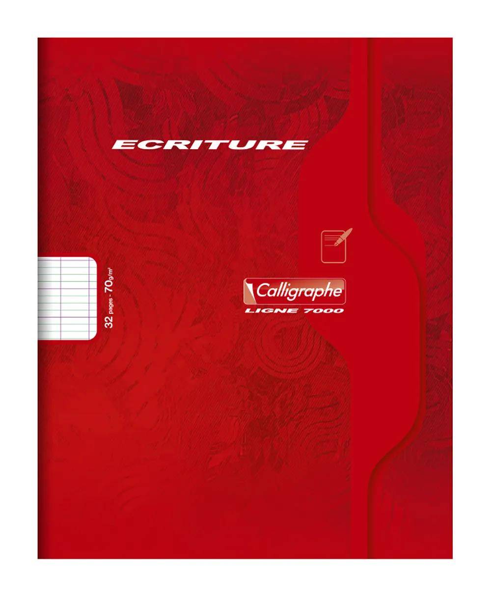Calligraphe 25x 7000, Schrift 17x22 16bl séyès 3mm 70g - Sortiert 1503C