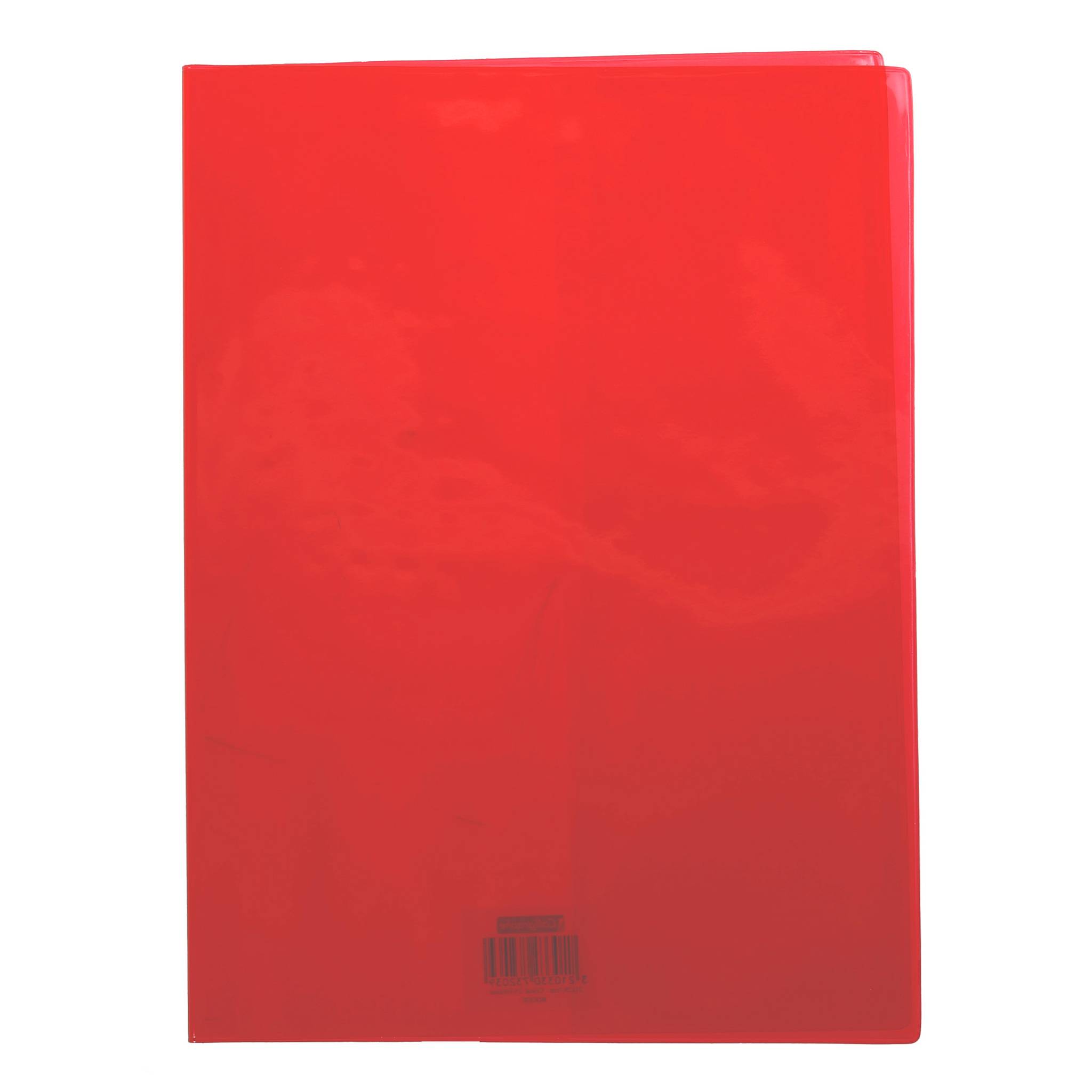 Calligraphe 10x Heftumschlag A4 transp rot - Rot 73203C