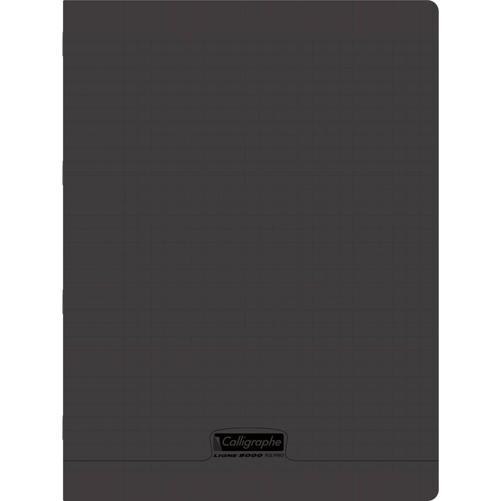 Calligraphe 10x Heft 24x32 48 Bl fr. Lin. Schwarz - Schwarz 18410C