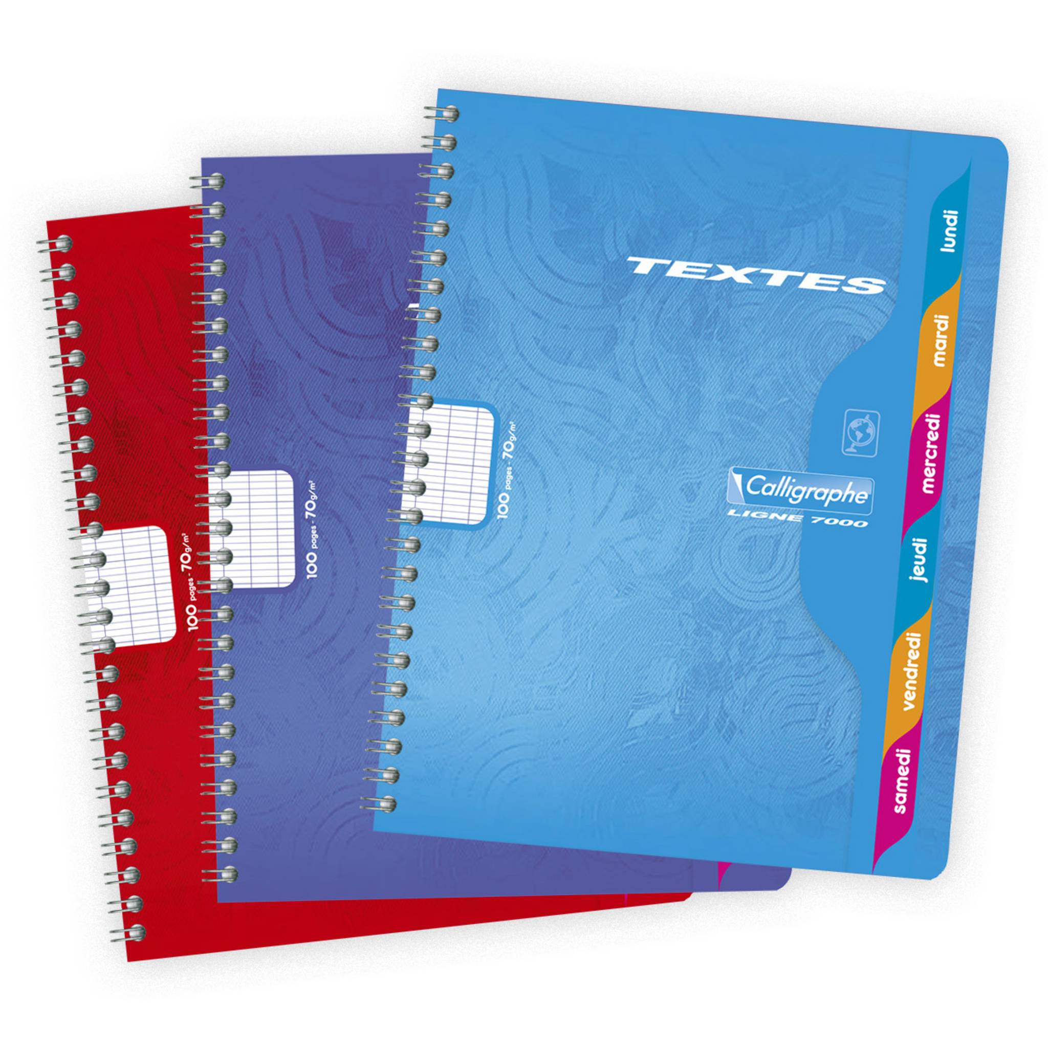 Calligraphe 10x Heft 17X22 100P SEYES 70G - Sortiert 352360C