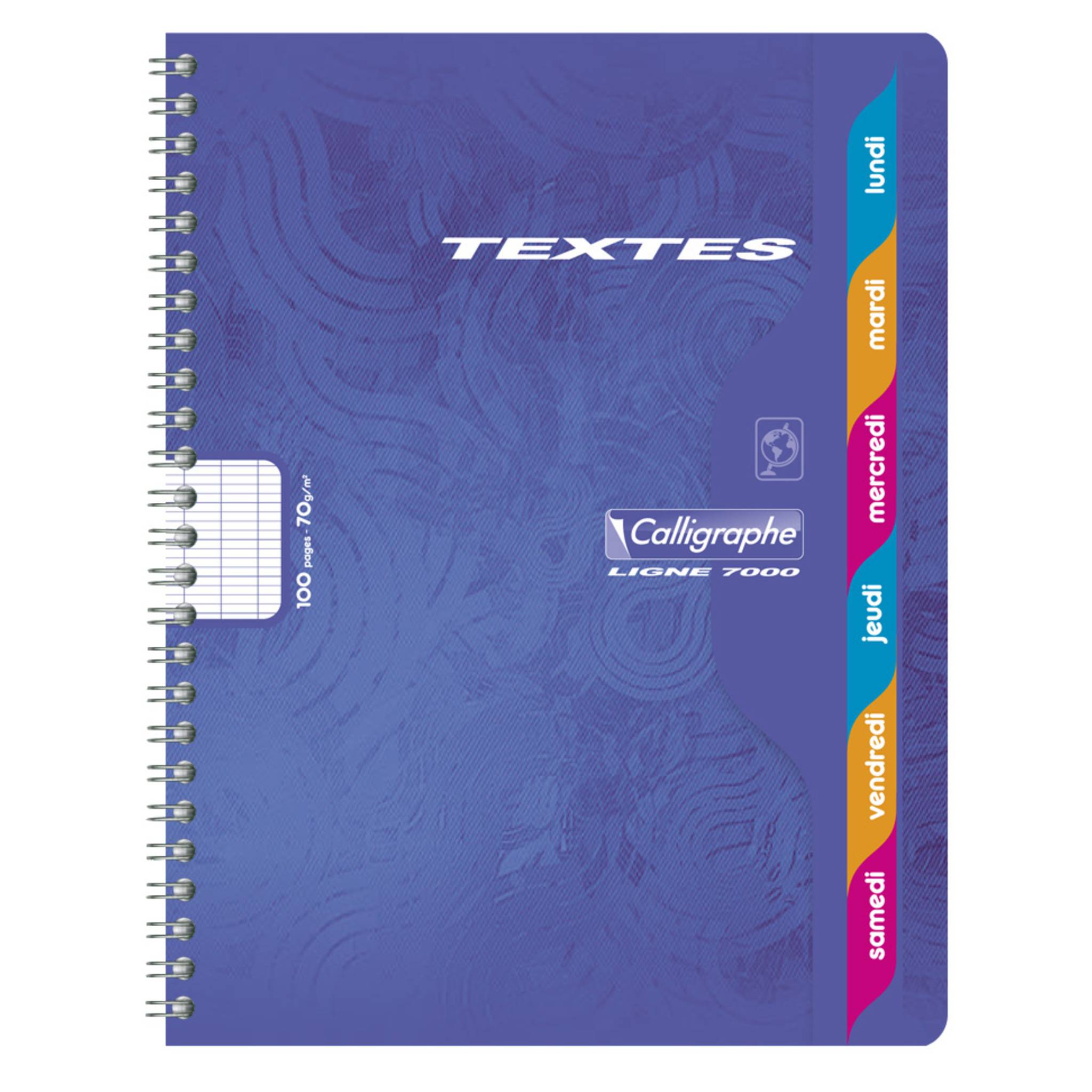 Calligraphe 10x Heft 17X22 148P SEYES 70G - Sortiert 1056C