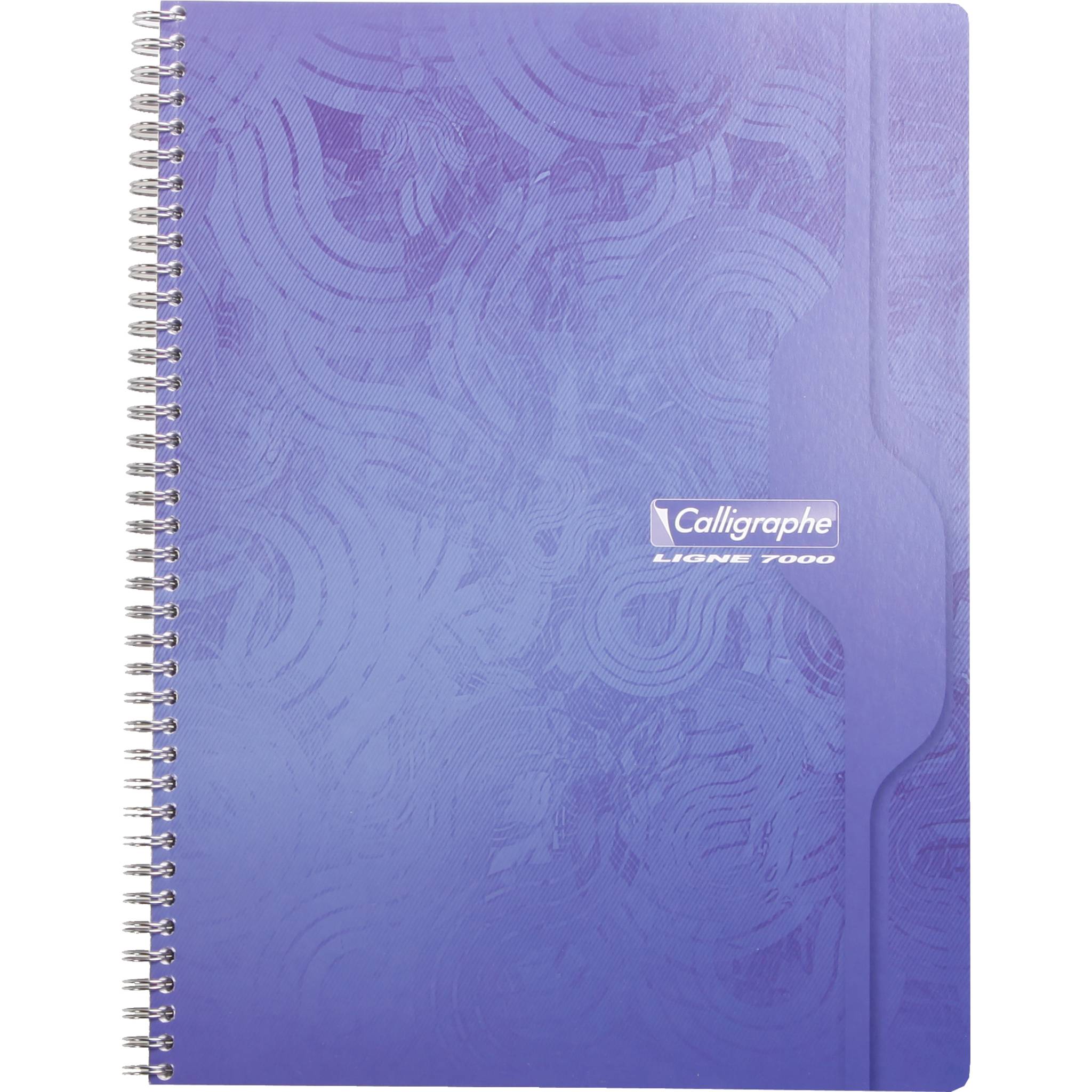Calligraphe 5x Spiralblock 24x32 70g 90 Seiten F-Lin - Sortiert 360C