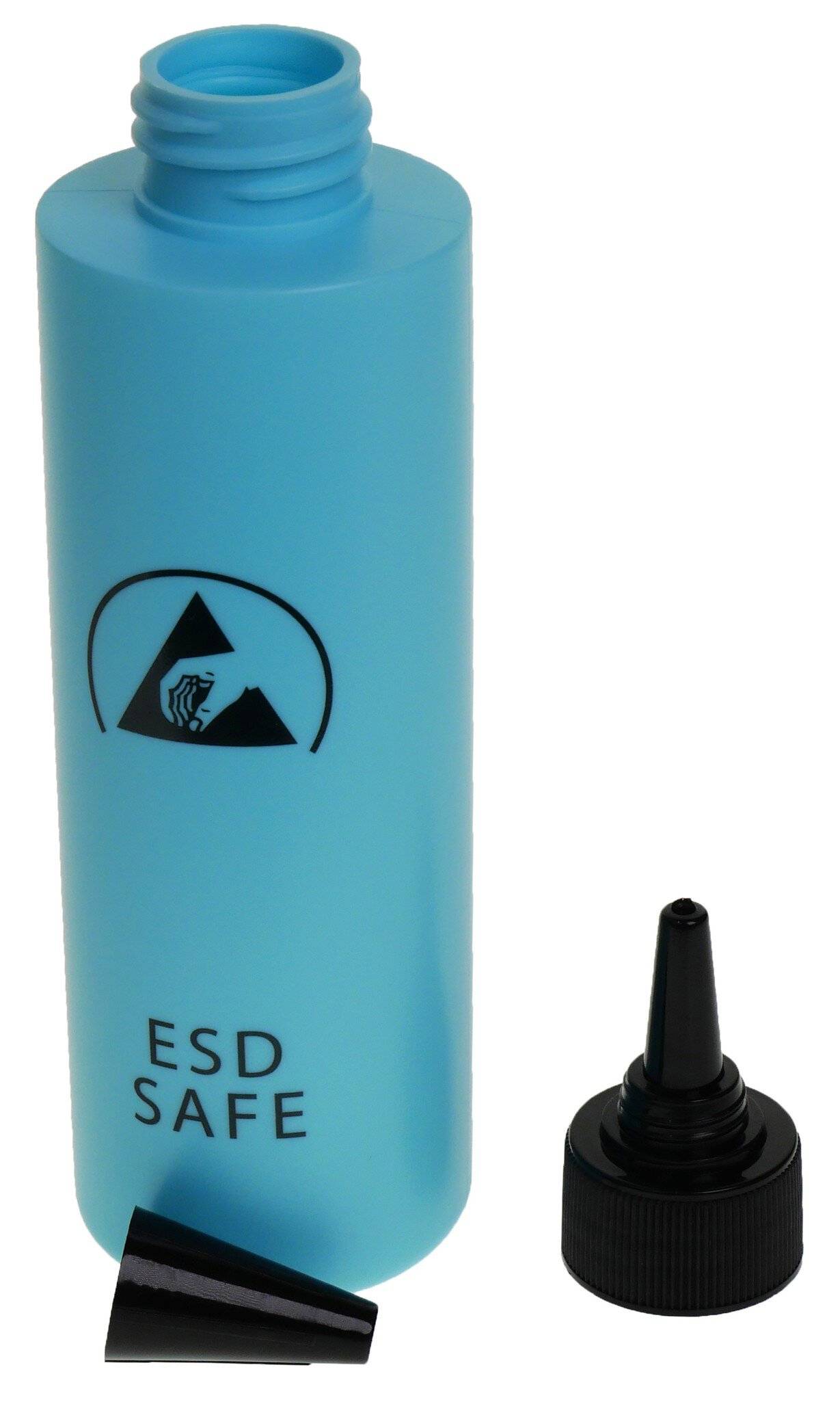 ESD Quetschflasche 250ml, blau
