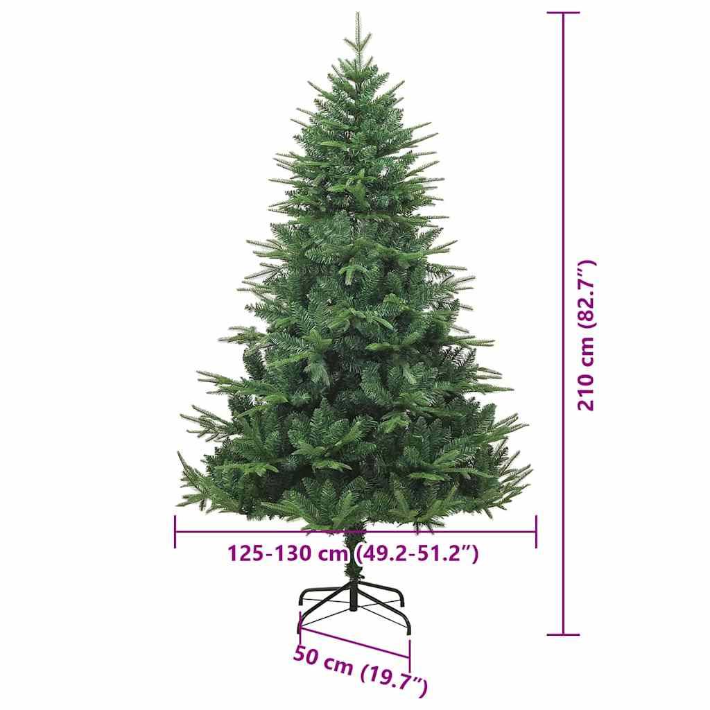 Künstlicher Weihnachtsbaum mit grünen Ästen, 210 cm (82,7