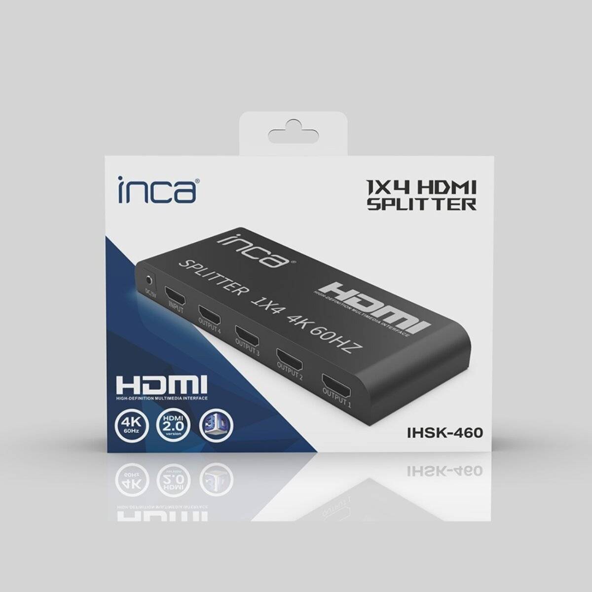 IHSK-460 HDMI Splitter 1x4 4K 60Hz mit HDR-Unterstützung
