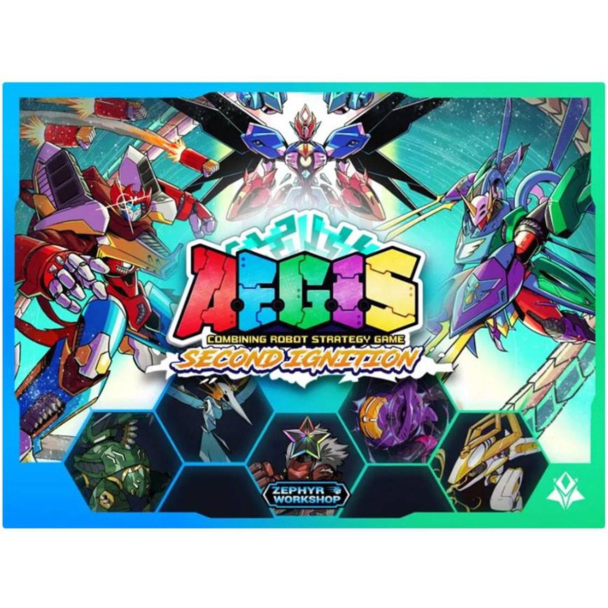 Zephyr Workshop AEGIS Combining Robots: Second Ingition (EN) - Strategy Game (+)