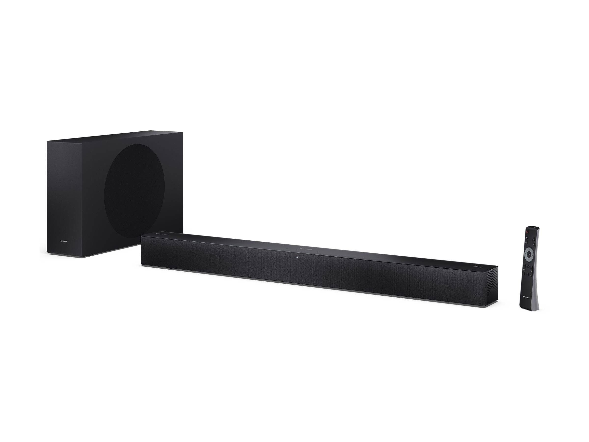 Sharp HT-SBW310 - Soundleistensystem - für TV - 2.1-Kanal - kabellos - Bluetooth - 120 Watt (Gesamt)