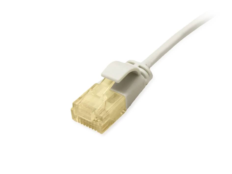 Equip Cat.6A U/UTP Slim Patchkabel, 5,0m, Grau, 5 m, Cat6a, U/UTP (UTP), RJ-45, RJ-45, Grau