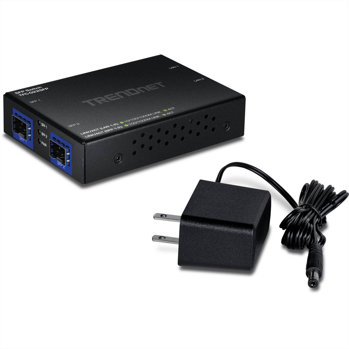 TRENDnet TFC-G22SFP 4-Port Switch Gigabit mit SFP Ports