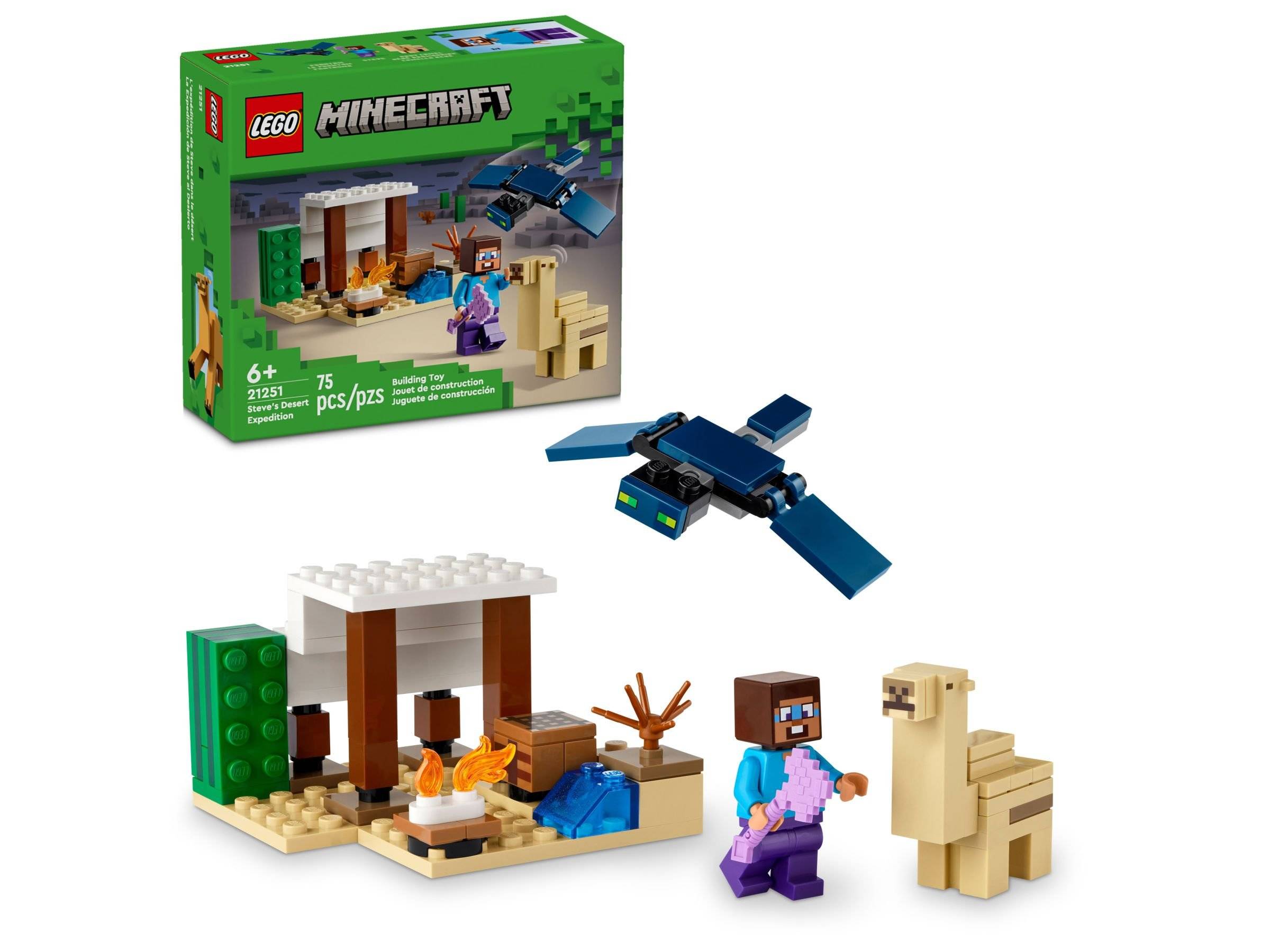 LEGO® Minecraft™ 21251 Steves Wüstenexpedition