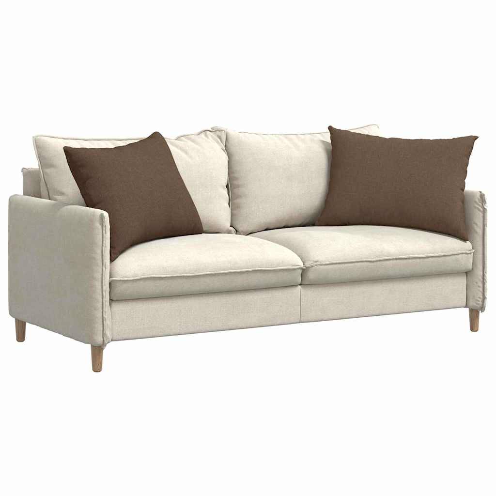 vidaXL Sofakissen 2 pcs Braun 70 x 50 cm Stoff