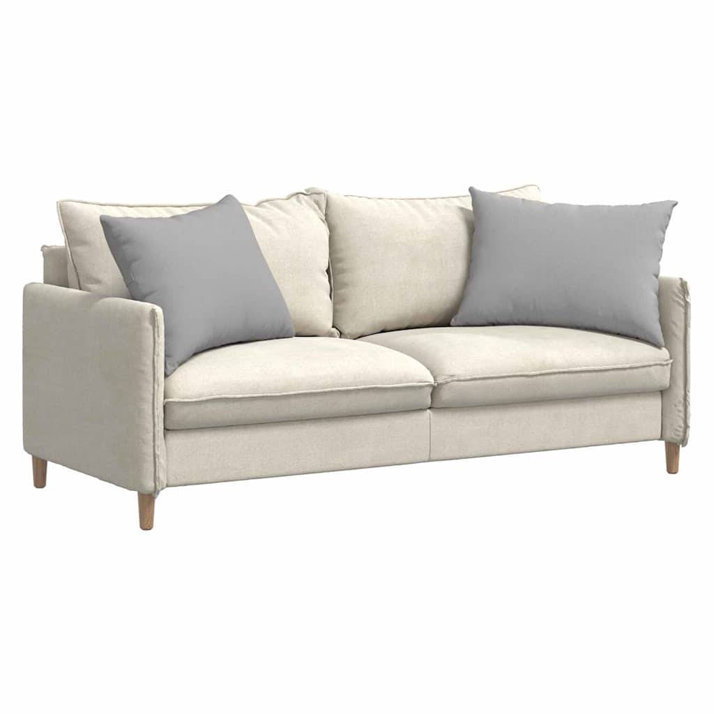 vidaXL Sofakissen 2 pcs Wolkengrau 70 x 50 cm Stoff