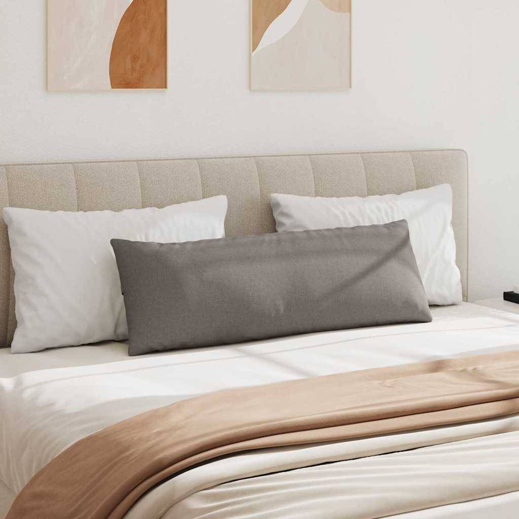 vidaXL Sofakissen 2 pcs Taupe 120 x 40 cm Stoff