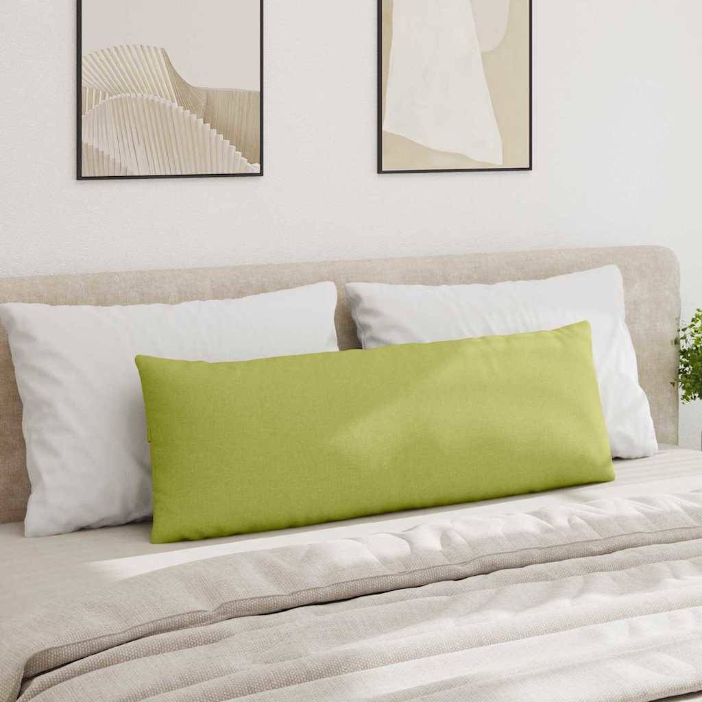 vidaXL Sofakissen 2 pcs Hellgrün 120 x 40 cm Stoff