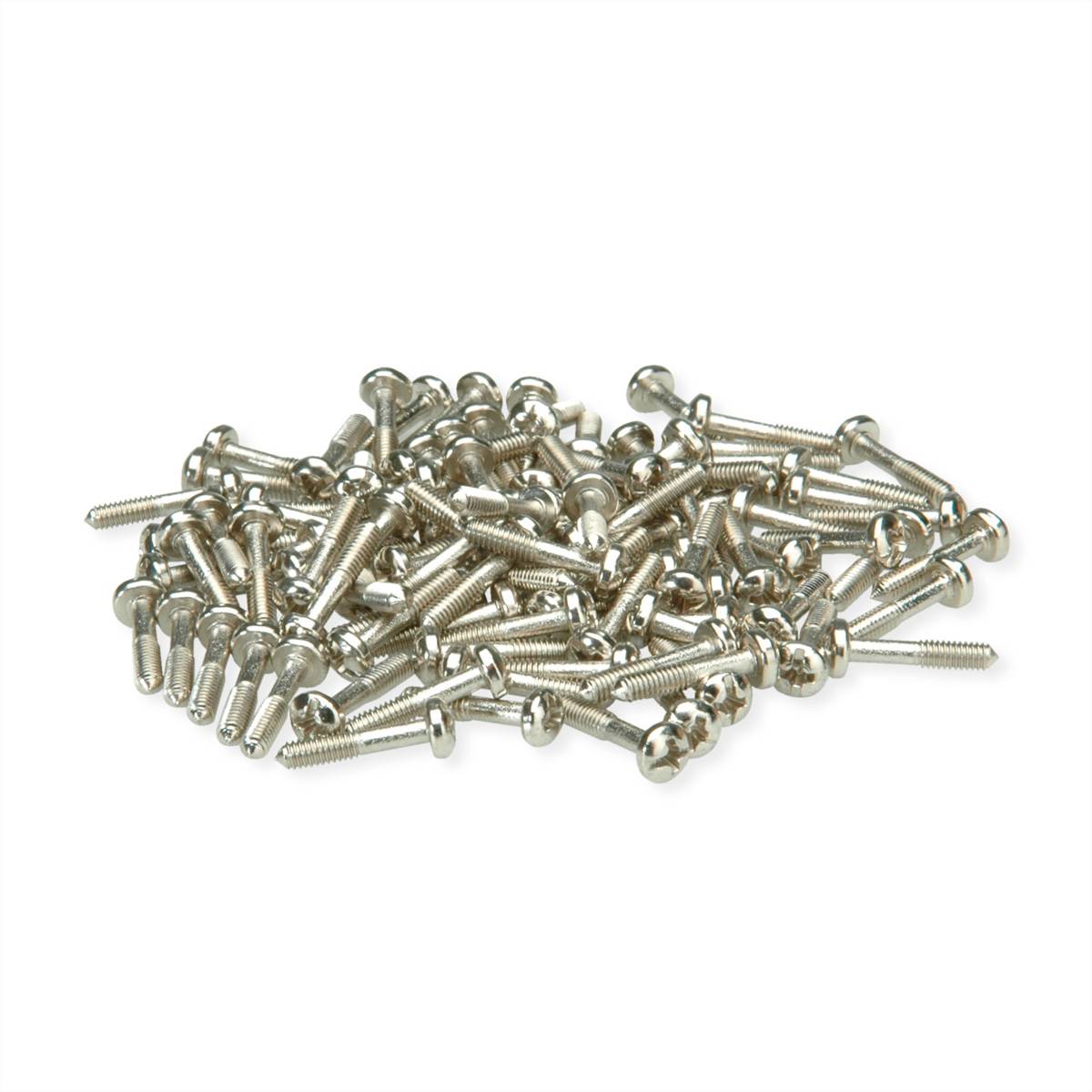 SCHROFF Halsschraube mit Kreuzschlitz/Schlitz - HALSSCHR. M2.5X12.3 KR.100ST